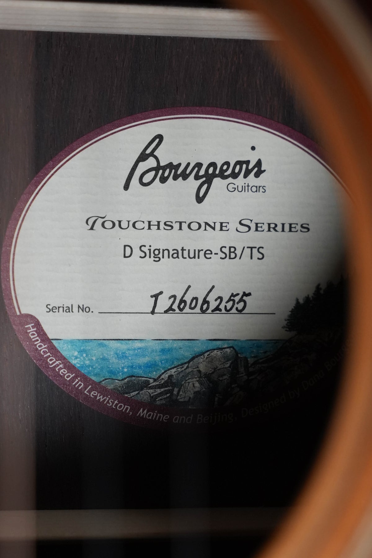 Bourgeois Signature Touchstone Series Sunburst Dreadnought Acoustic Guitar #6255
