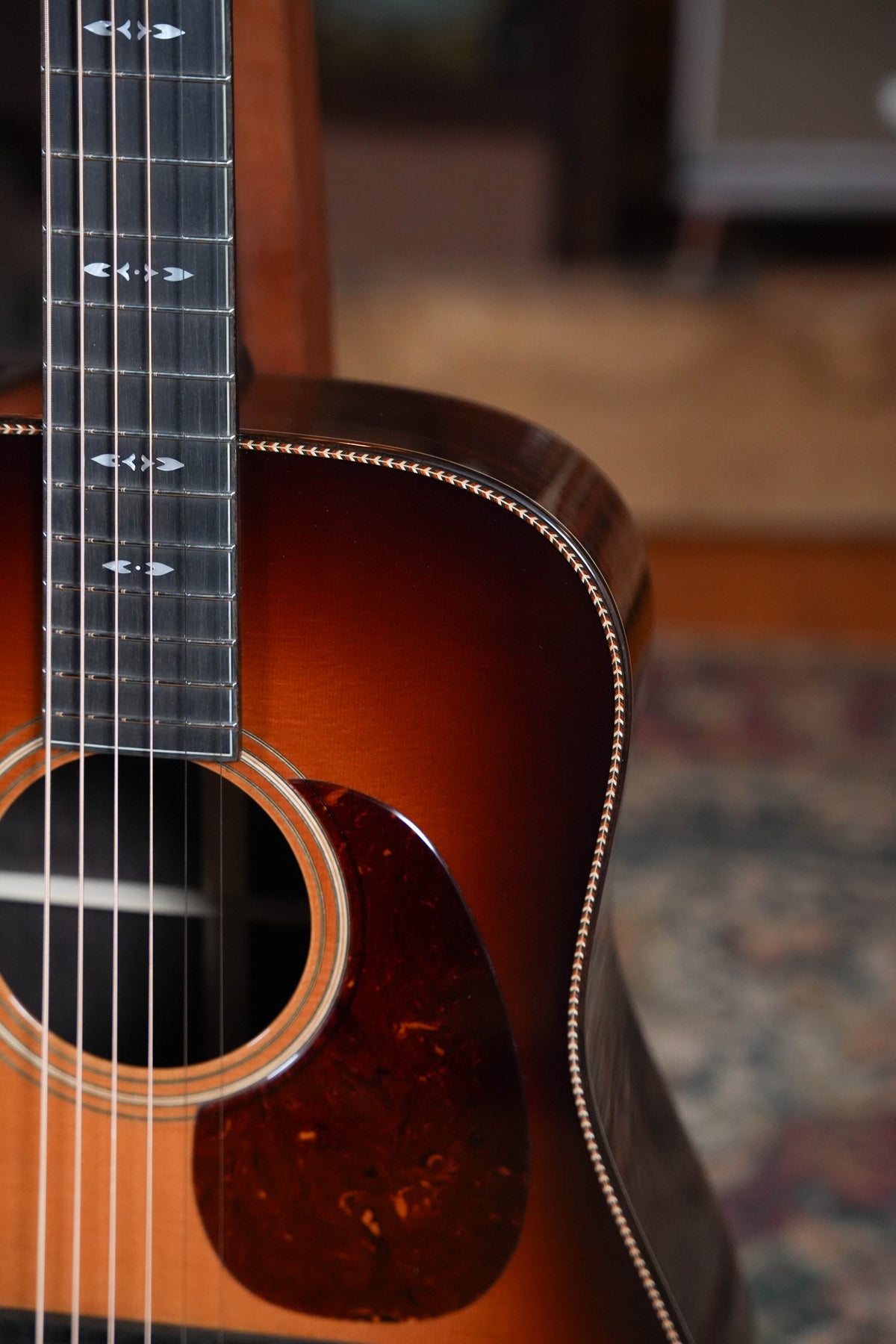 Bourgeois Signature Touchstone Series Sunburst Dreadnought Acoustic Guitar #6255