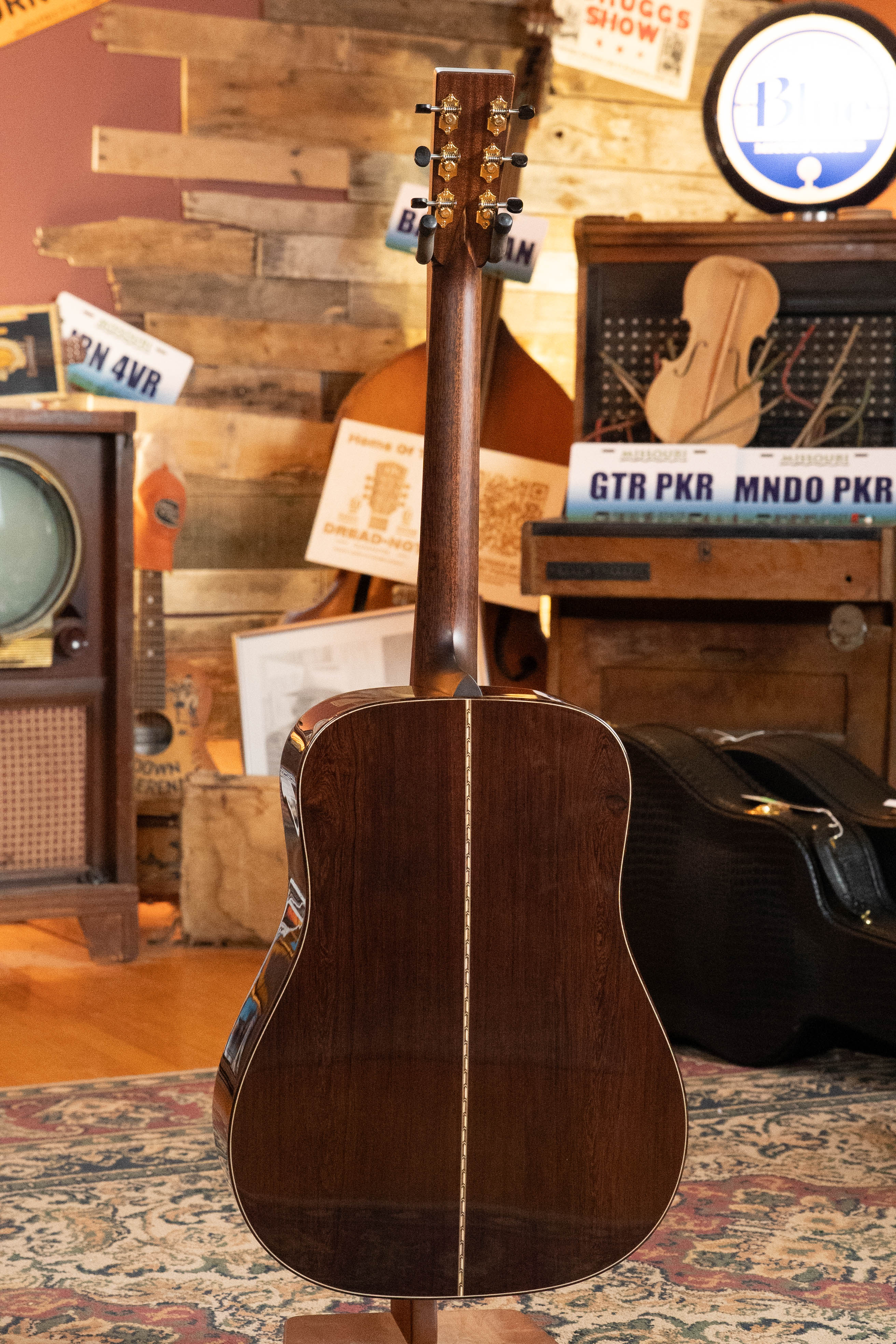 Bourgeois Signature Touchstone Series Torrefied Sitka/Madagascar Dreadnought Acoustic Guitar #6205