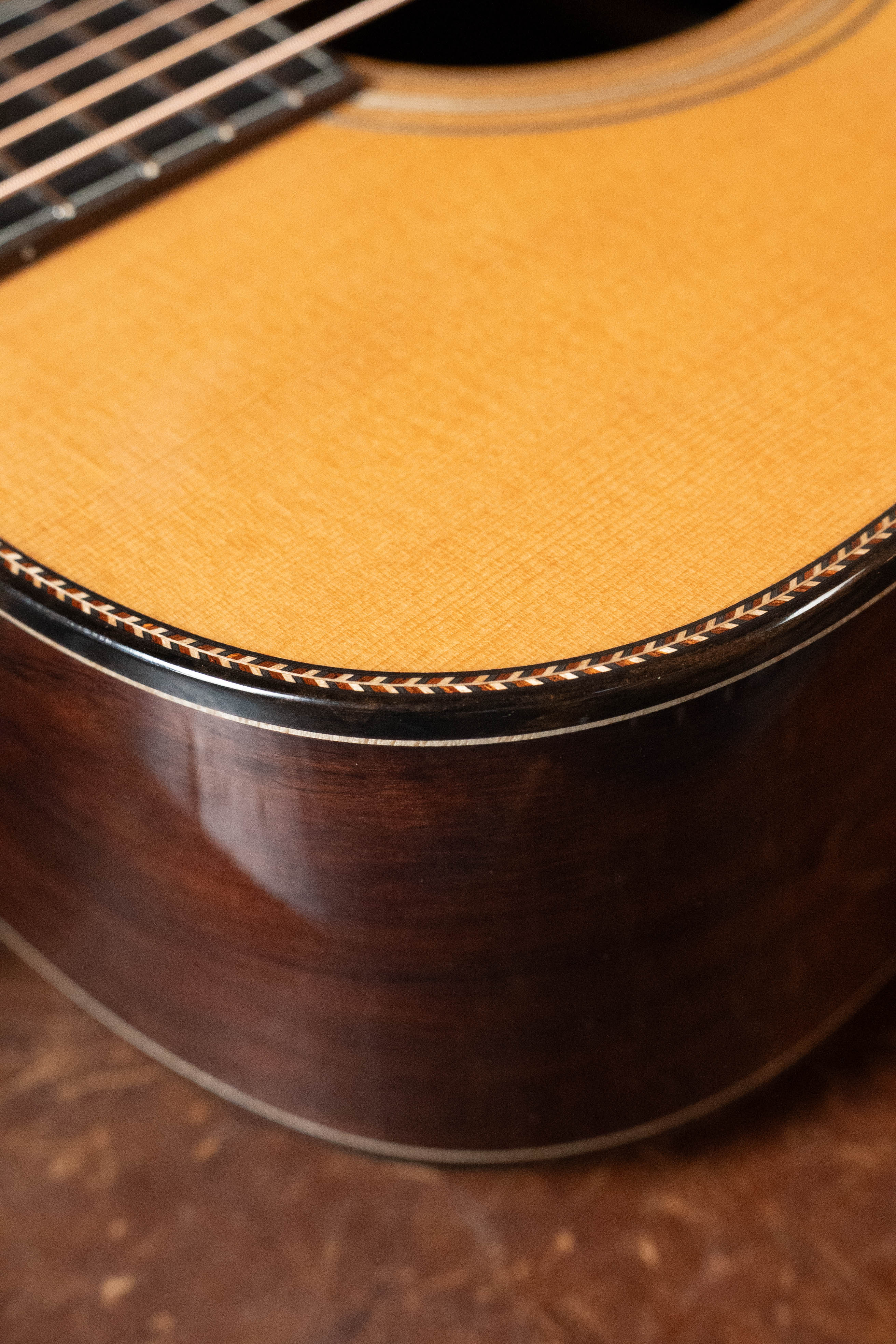 Bourgeois Signature Touchstone Series Torrefied Sitka/Madagascar Dreadnought Acoustic Guitar #6205