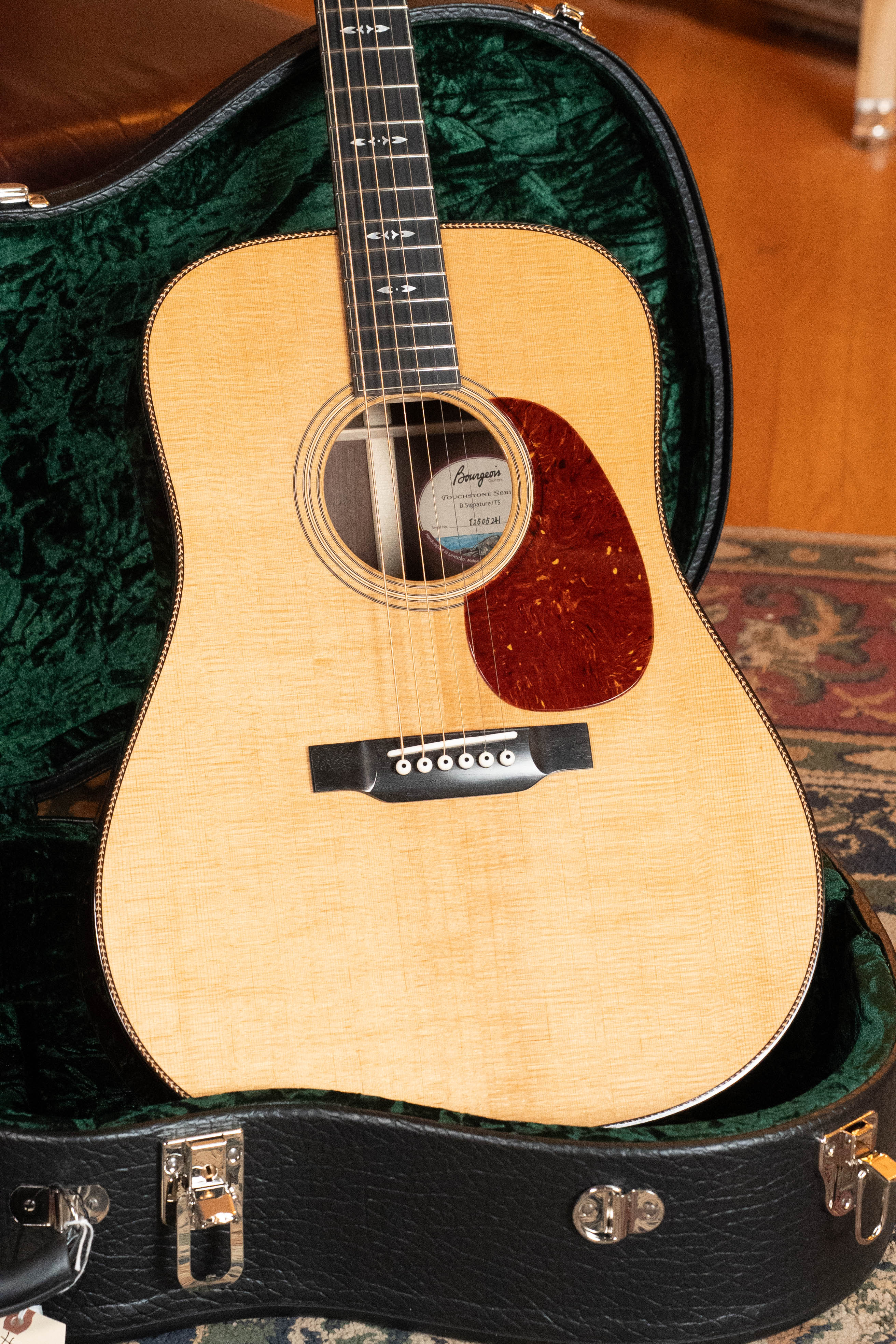 Bourgeois Signature Touchstone Series Torrefied Sitka/Mahogany Dreadnought Acoustic Guitar #5241