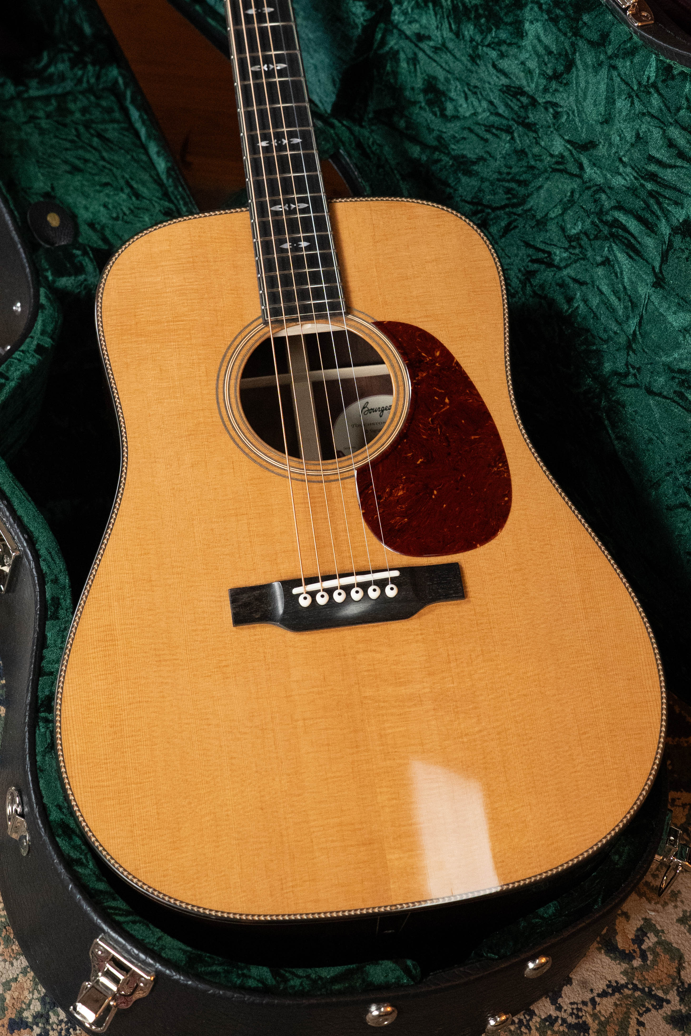 Bourgeois Signature Touchstone Series Torrefied Sitka/Mahogany Dreadnought Acoustic Guitar #5242