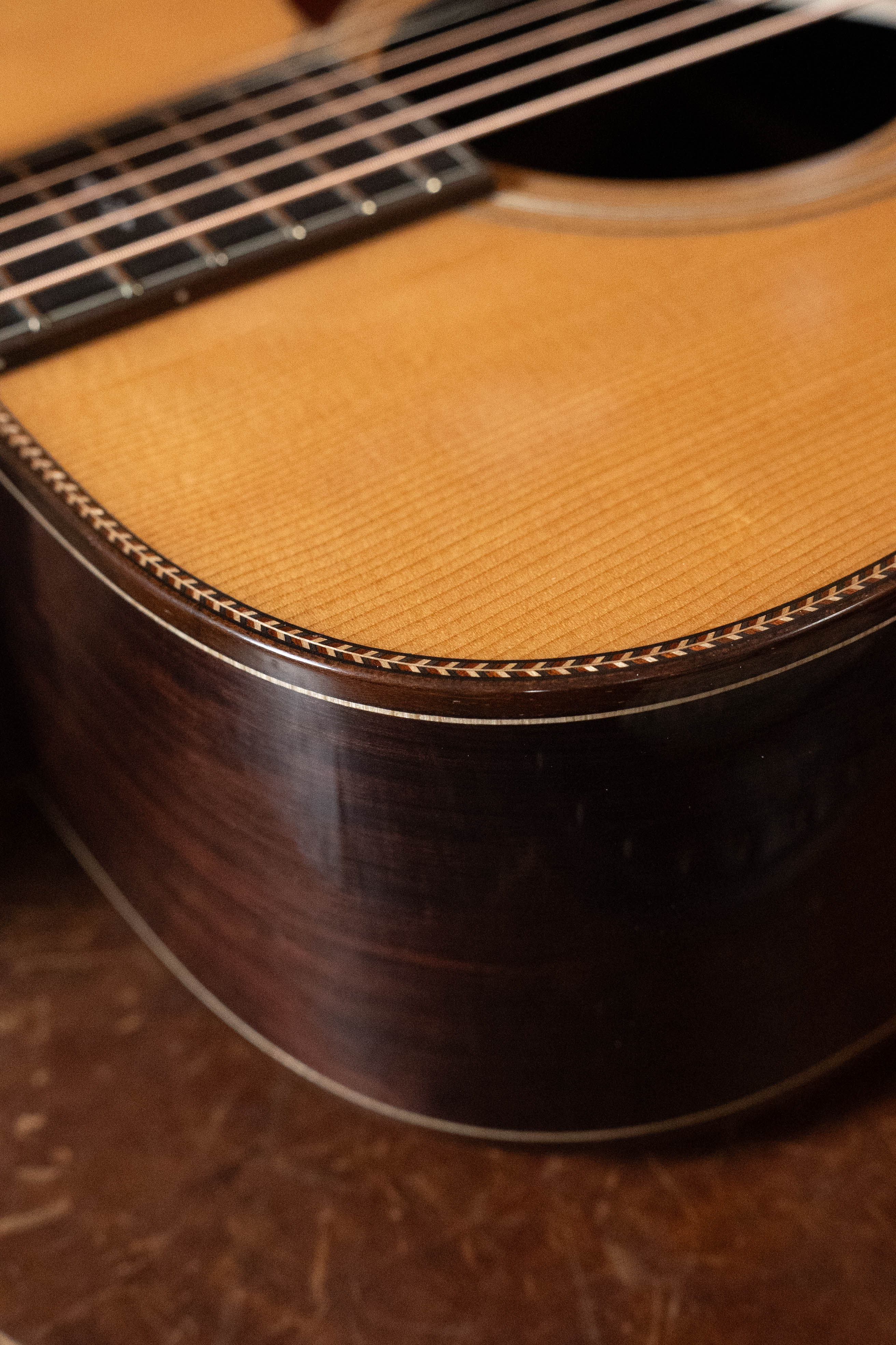 Bourgeois Signature Touchstone Series Torrefied Sitka/Mahogany Dreadnought Acoustic Guitar #6225