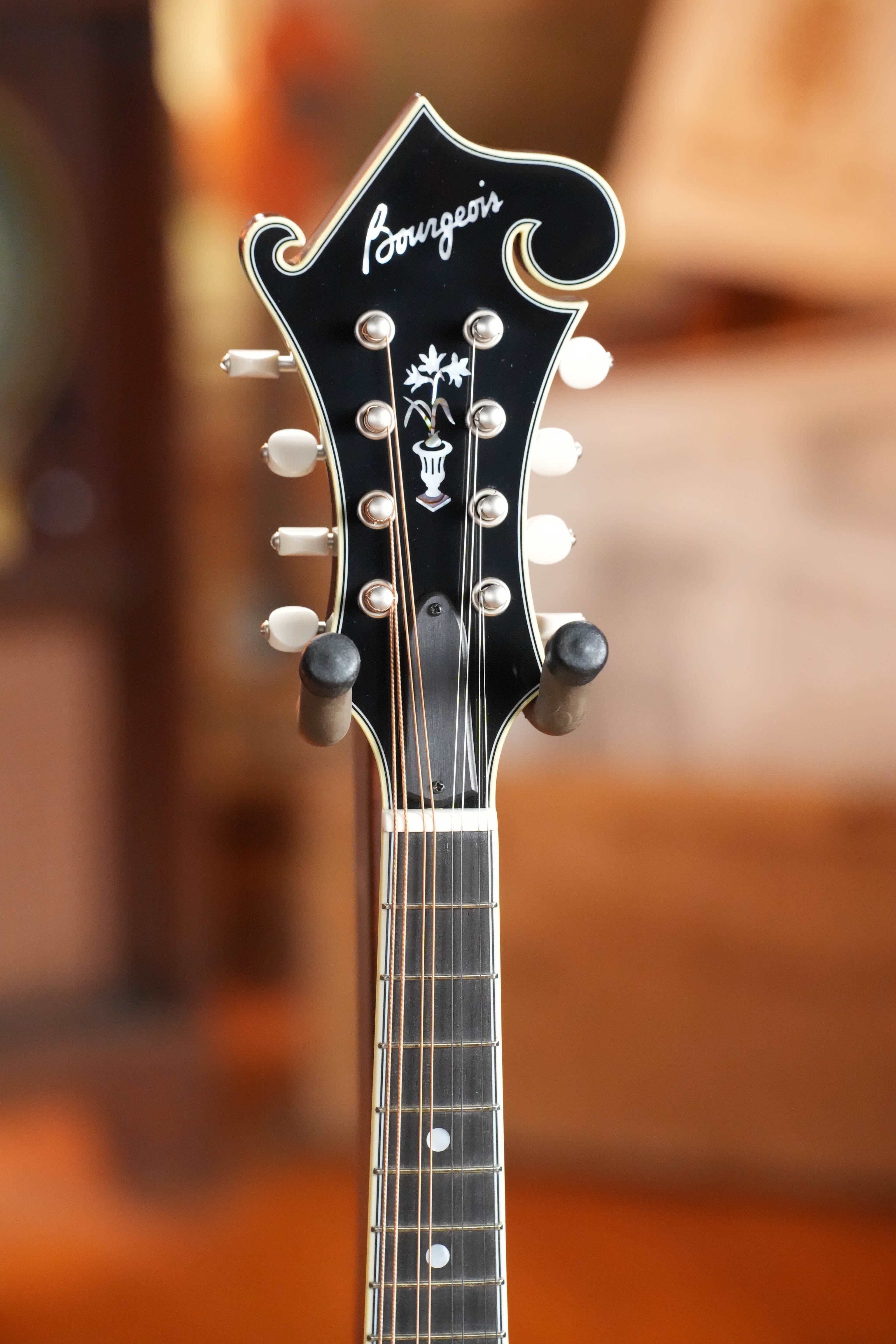 Bourgeois TAS Exclusive M5-F-CR Aged-Tone Adirondack/Maple Cordovan Red F-Style Mandolin #2141