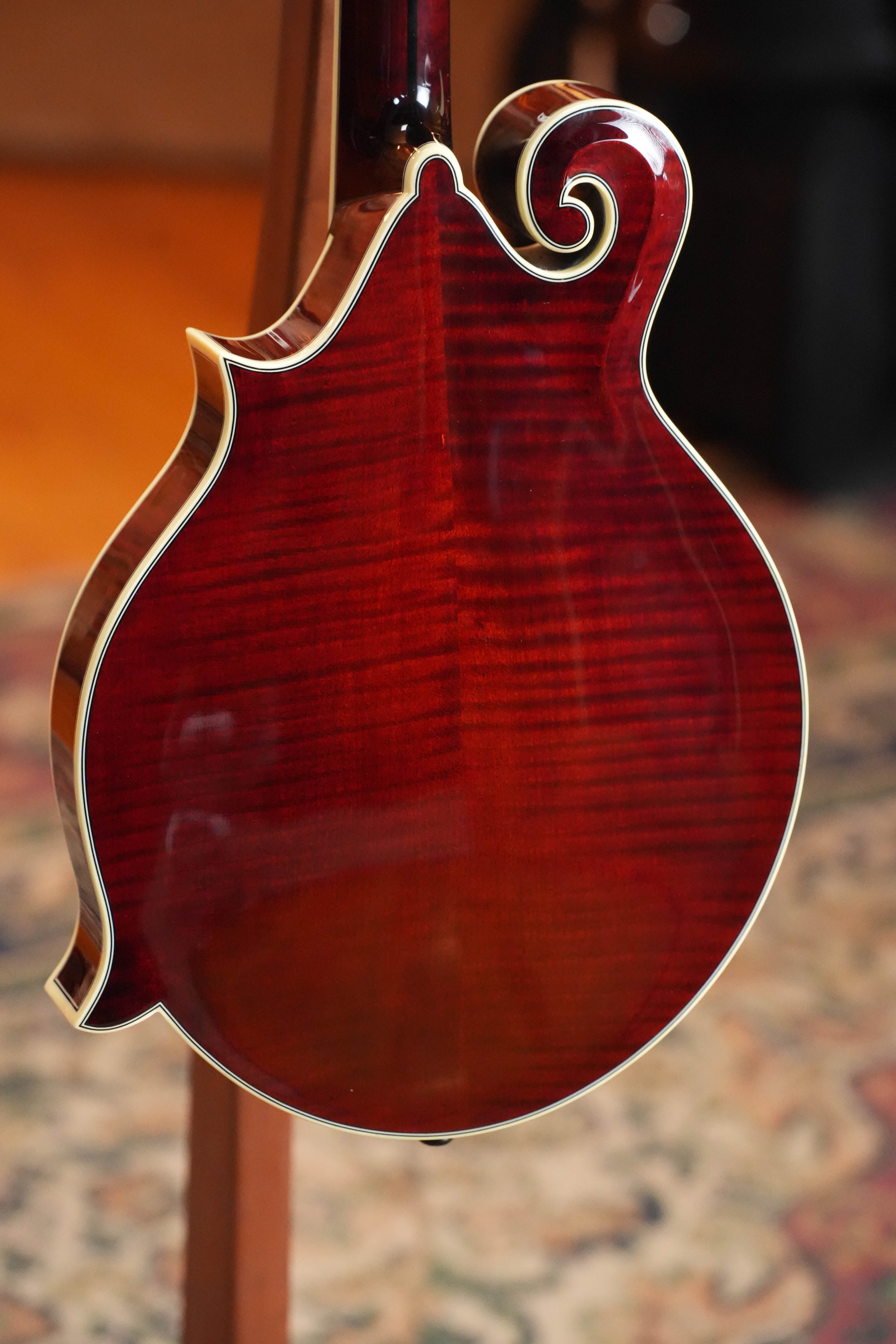 Bourgeois TAS Exclusive M5-F-CR Aged-Tone Adirondack/Maple Cordovan Red F-Style Mandolin #2141