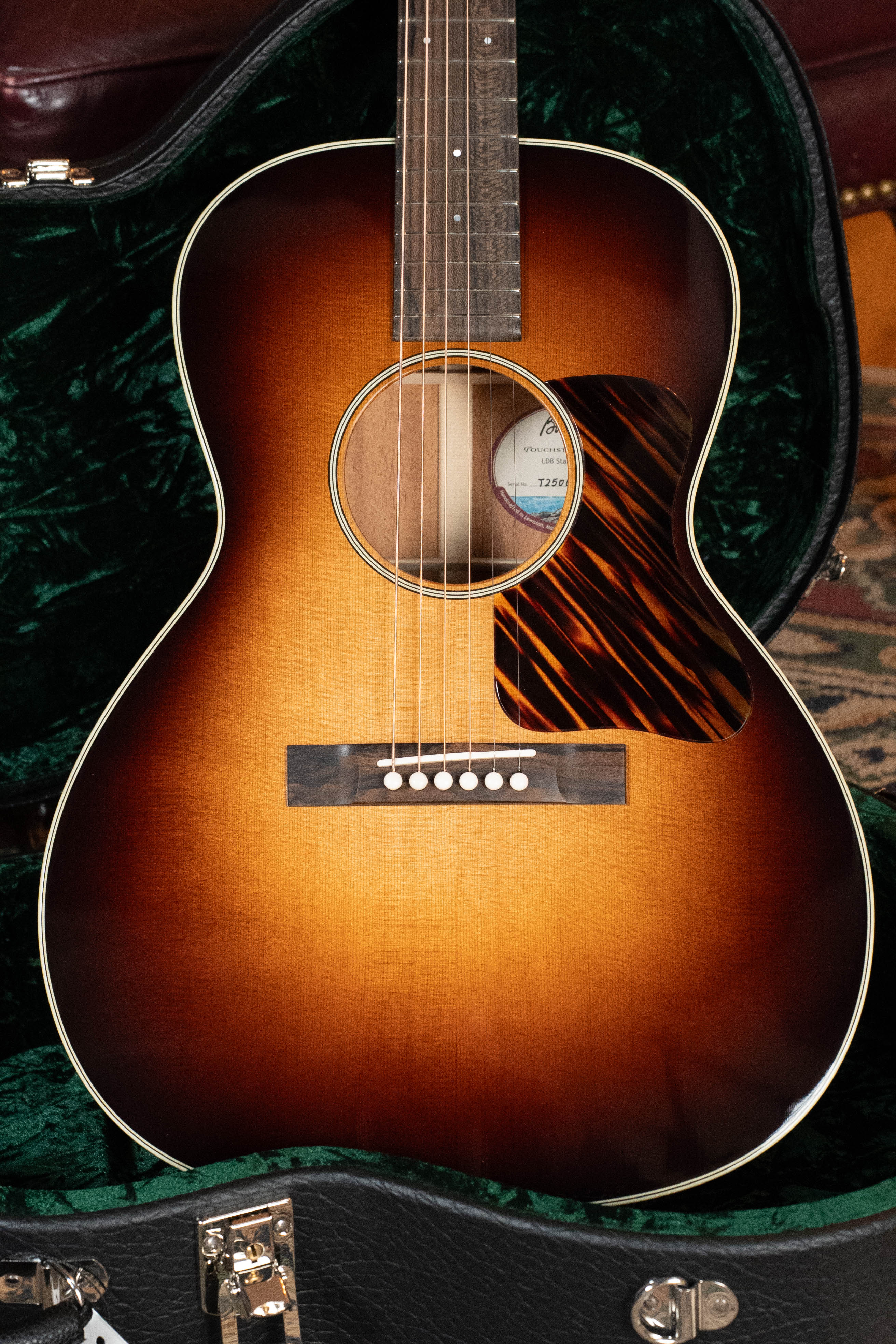 Bourgeois The Standard LDBS/TS Touchstone Series Torrefied Sitka/Mahogany OO Sunburst Acoustic Guitar #6218