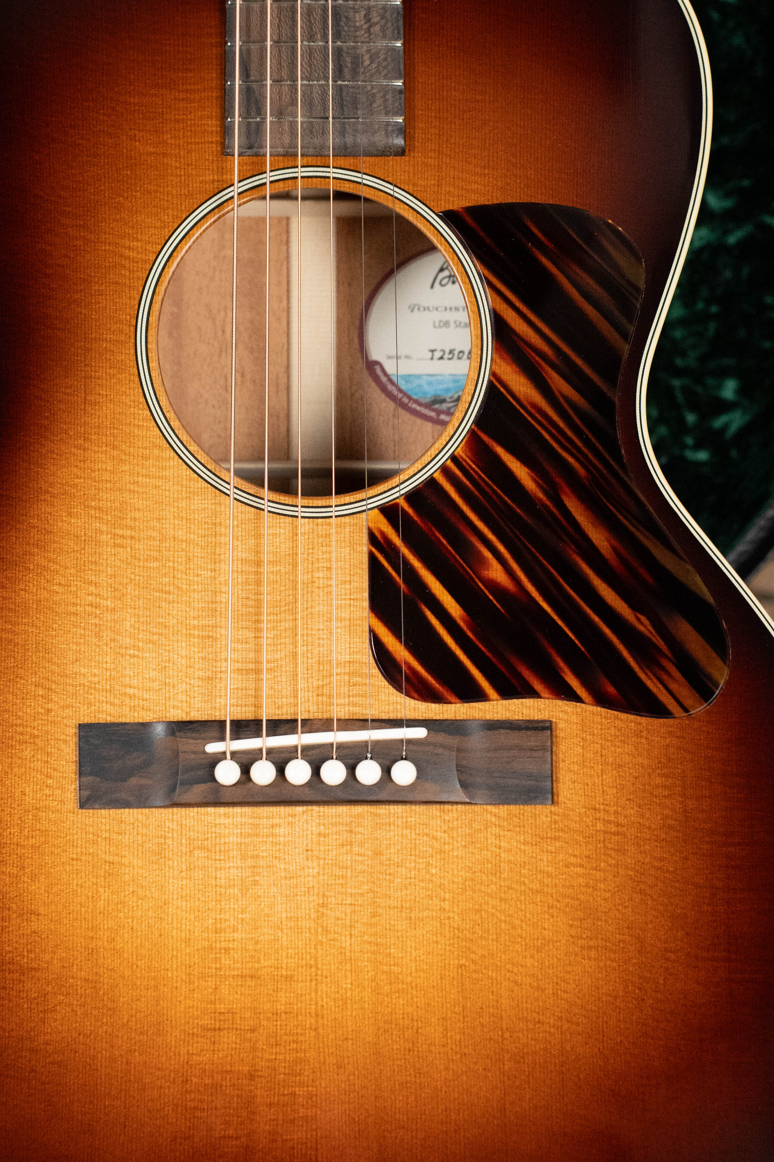 Bourgeois The Standard LDBS/TS Touchstone Series Torrefied Sitka/Mahogany OO Sunburst Acoustic Guitar #6218