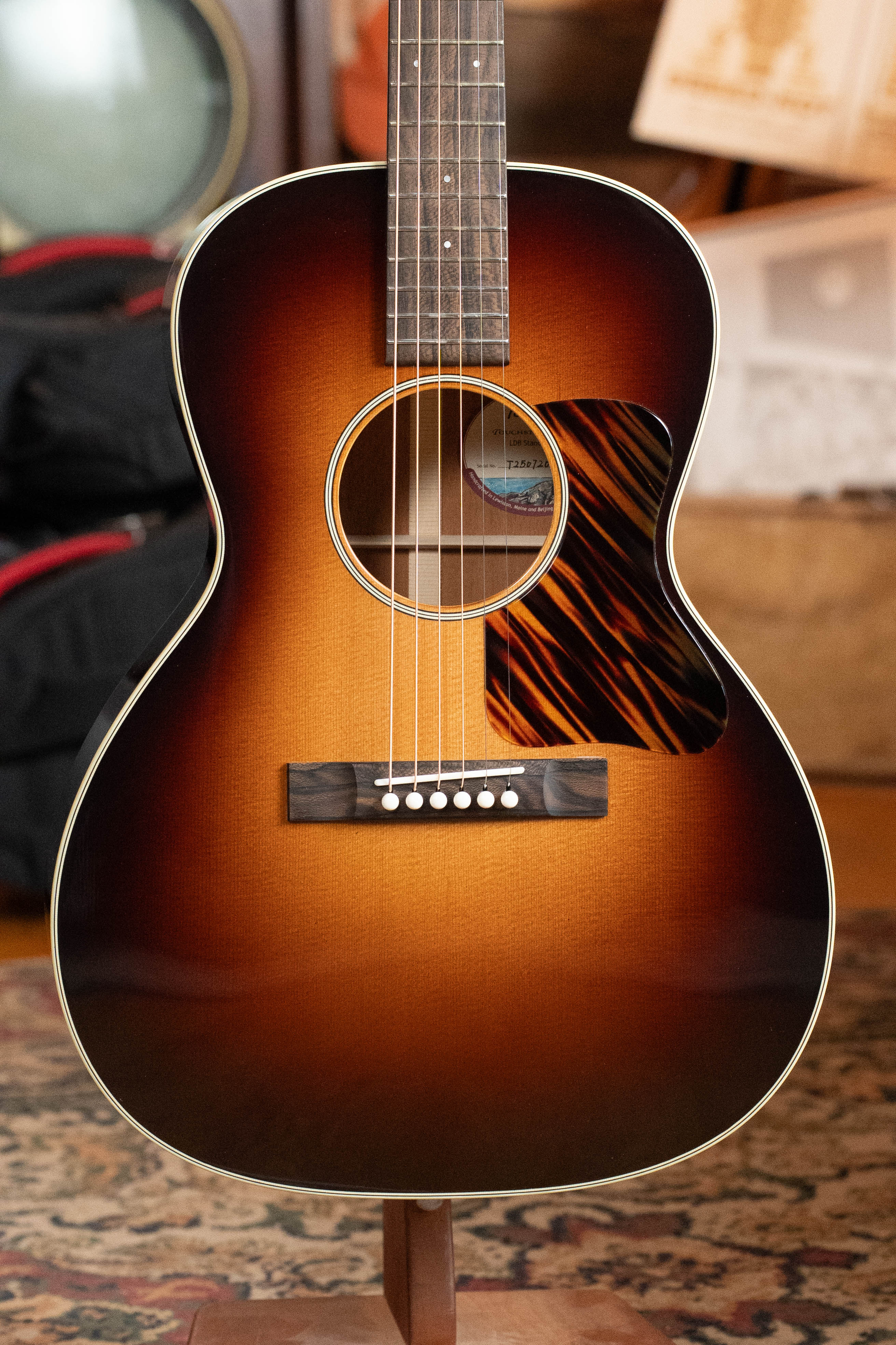 Bourgeois The Standard LDBS/TS Touchstone Series Torrefied Sitka/Mahogany OO Sunburst Acoustic Guitar #7204