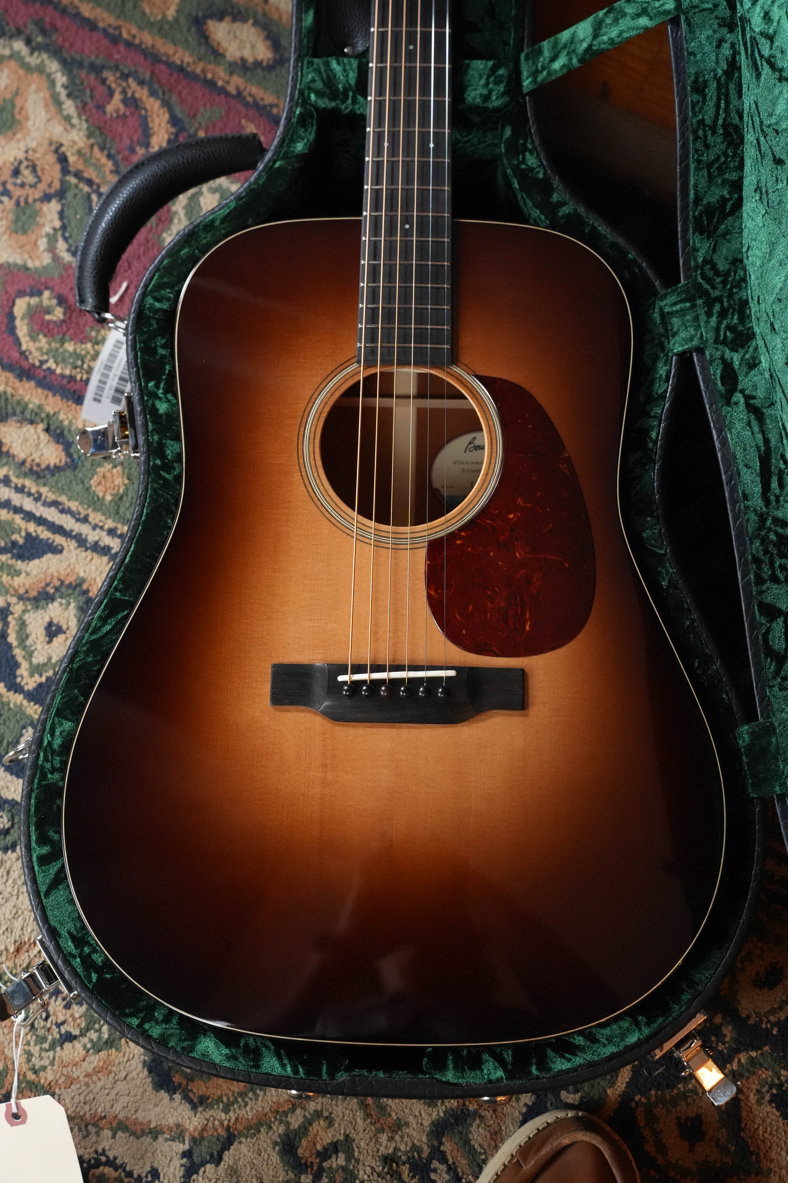Bourgeois Touchstone Country Boy Sitka/Mahogany Sunburst Dreadnought Acoustic Guitar #1282