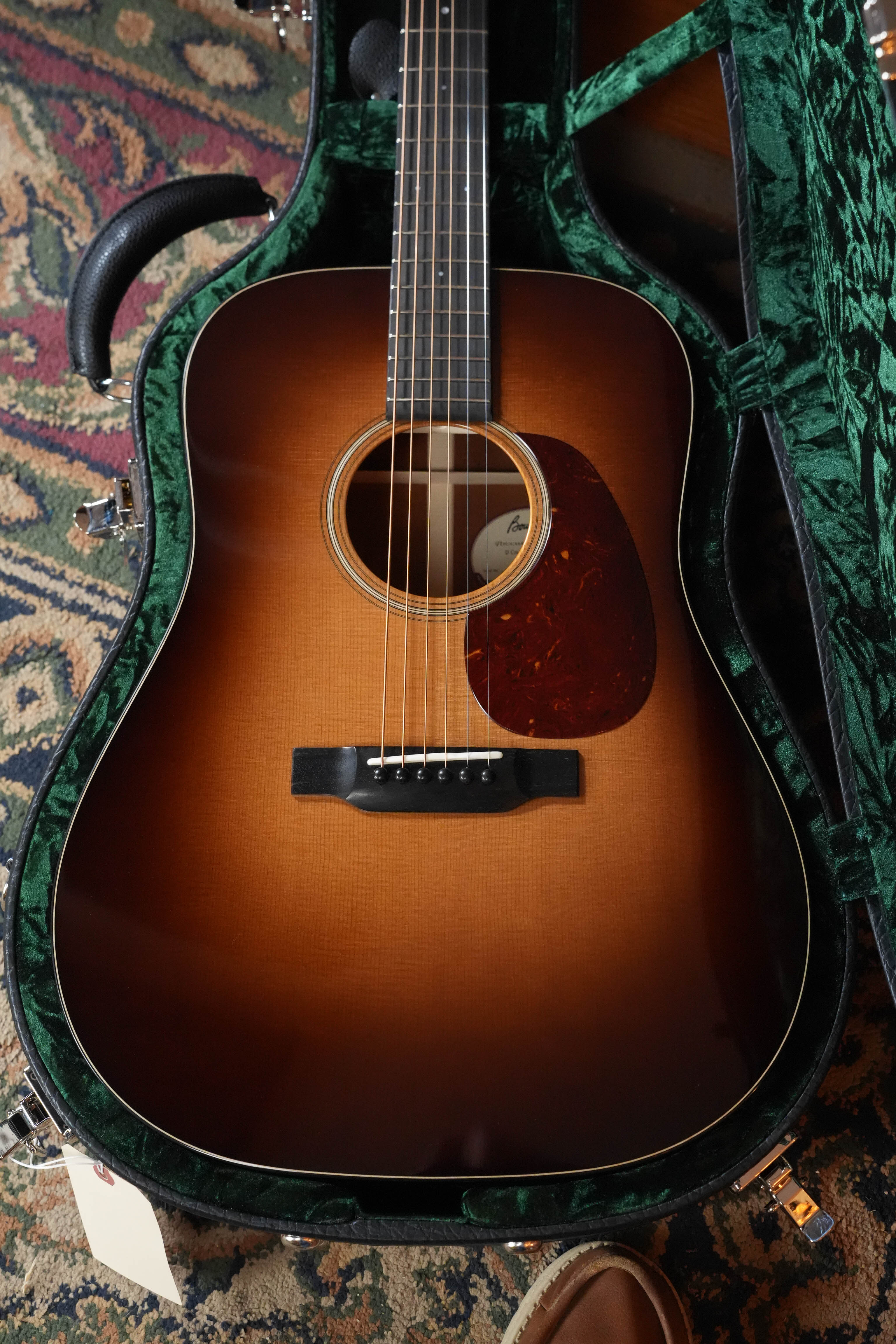 Bourgeois Touchstone Country Boy Sitka/Mahogany Sunburst Dreadnought Acoustic Guitar #1306