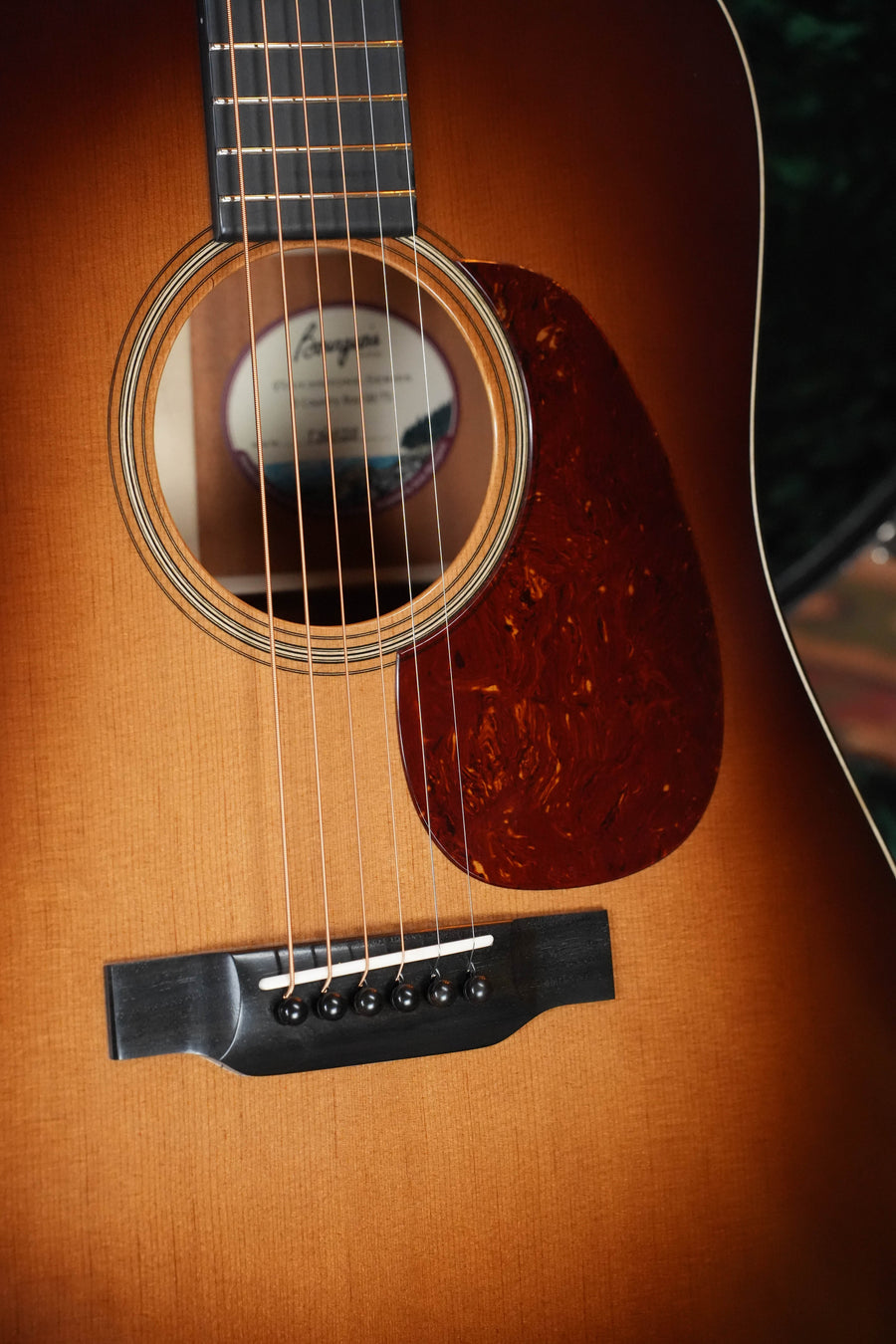 Bourgeois Touchstone Country Boy Sitka/Mahogany Sunburst Dreadnought Acoustic Guitar #3220