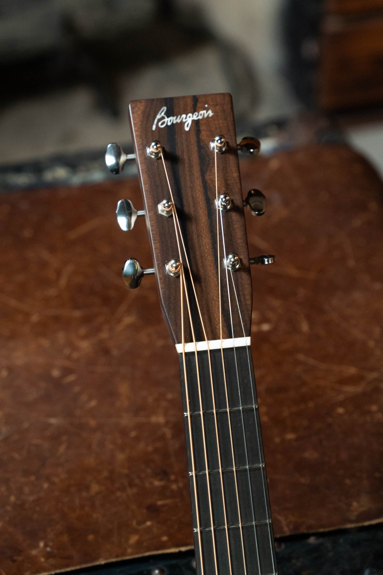 Bourgeois Touchstone Country Boy Sitka/Mahogany Natural Dreadnought Acoustic Guitar #8237
