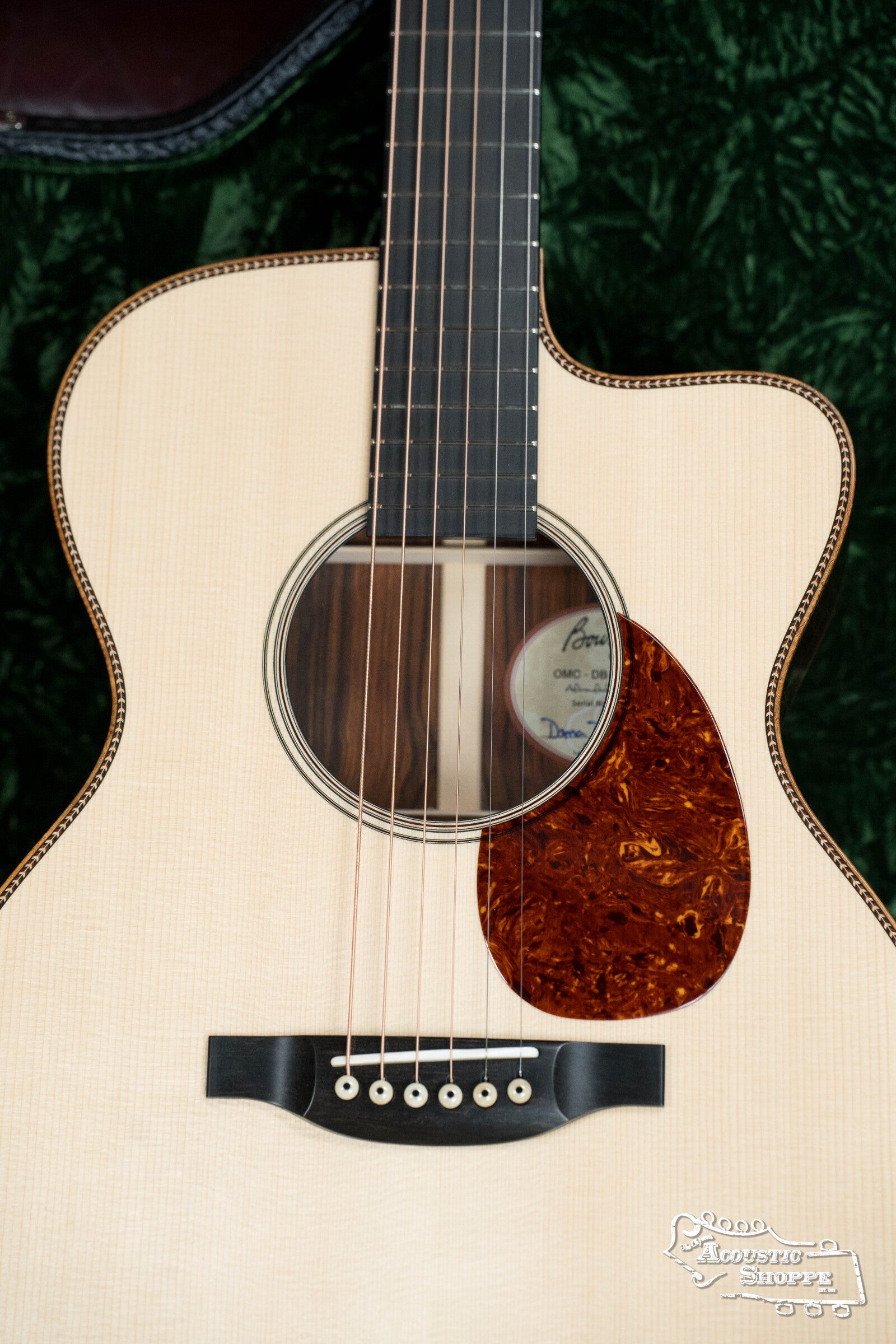 Bourgeois *Custom* Build LSDBS-OM Dana Bourgeois Signature Adirondack/Cocobolo Orchestra Model Cutaway Acoustic Guitar