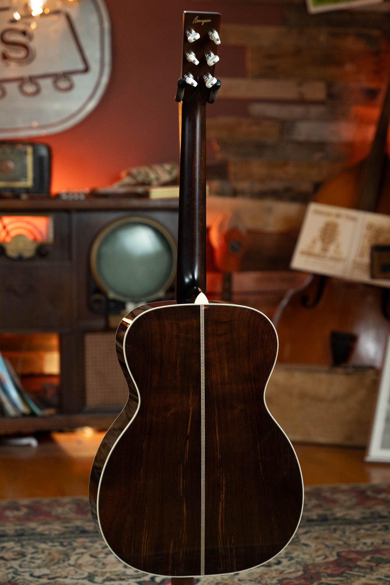 Bourgeois HSV-OM T-Bar Vintage Heirloom Series Aged Tone Adirondack/Brazilian Rosewood Orchestra Model Acoustic Guitar #1098