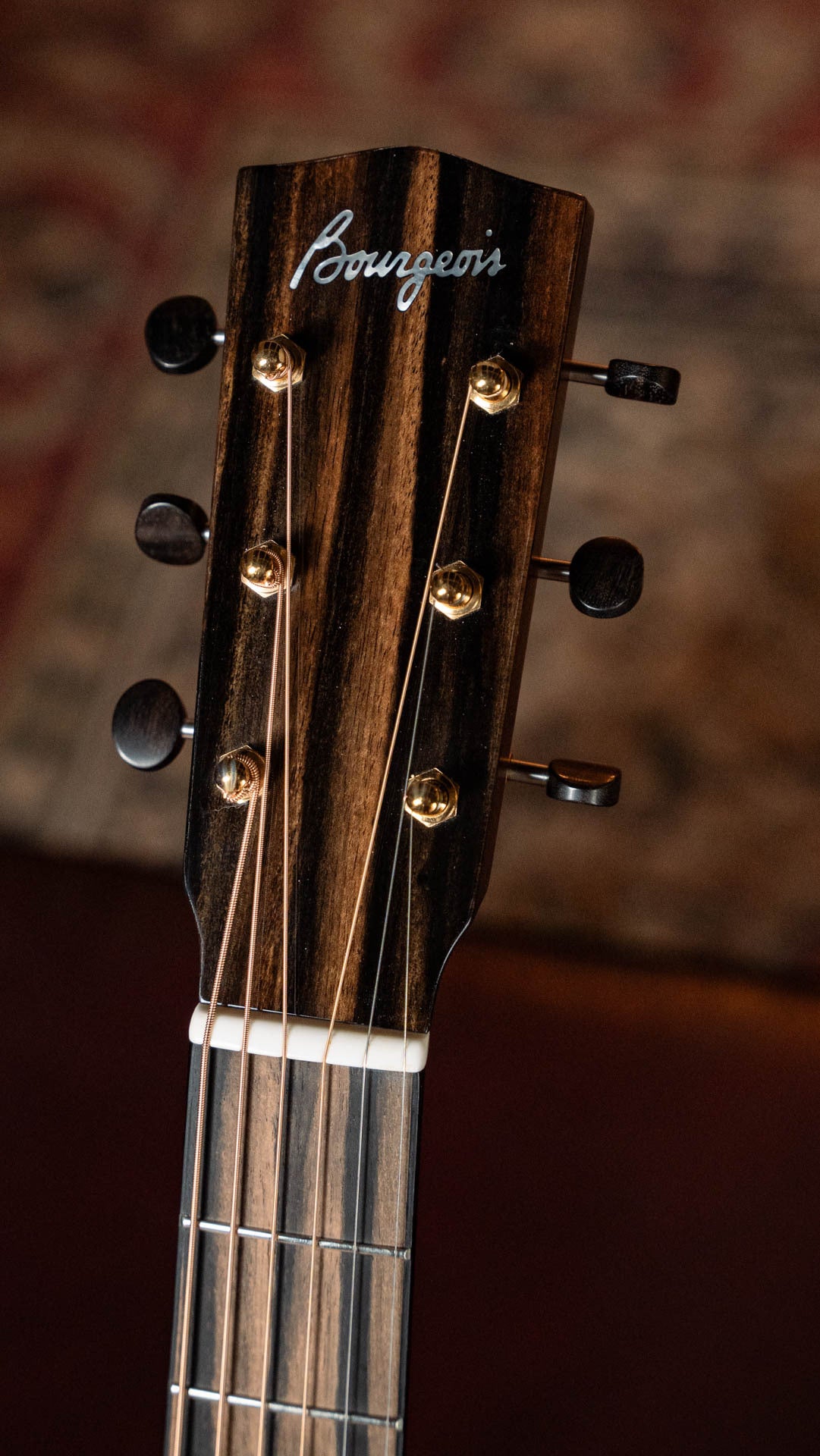 Bourgeois LDBO Legacy Series 50th Anniversary Italian Spruce/Macassar Ebony L-OO Acoustic Guitar #0855