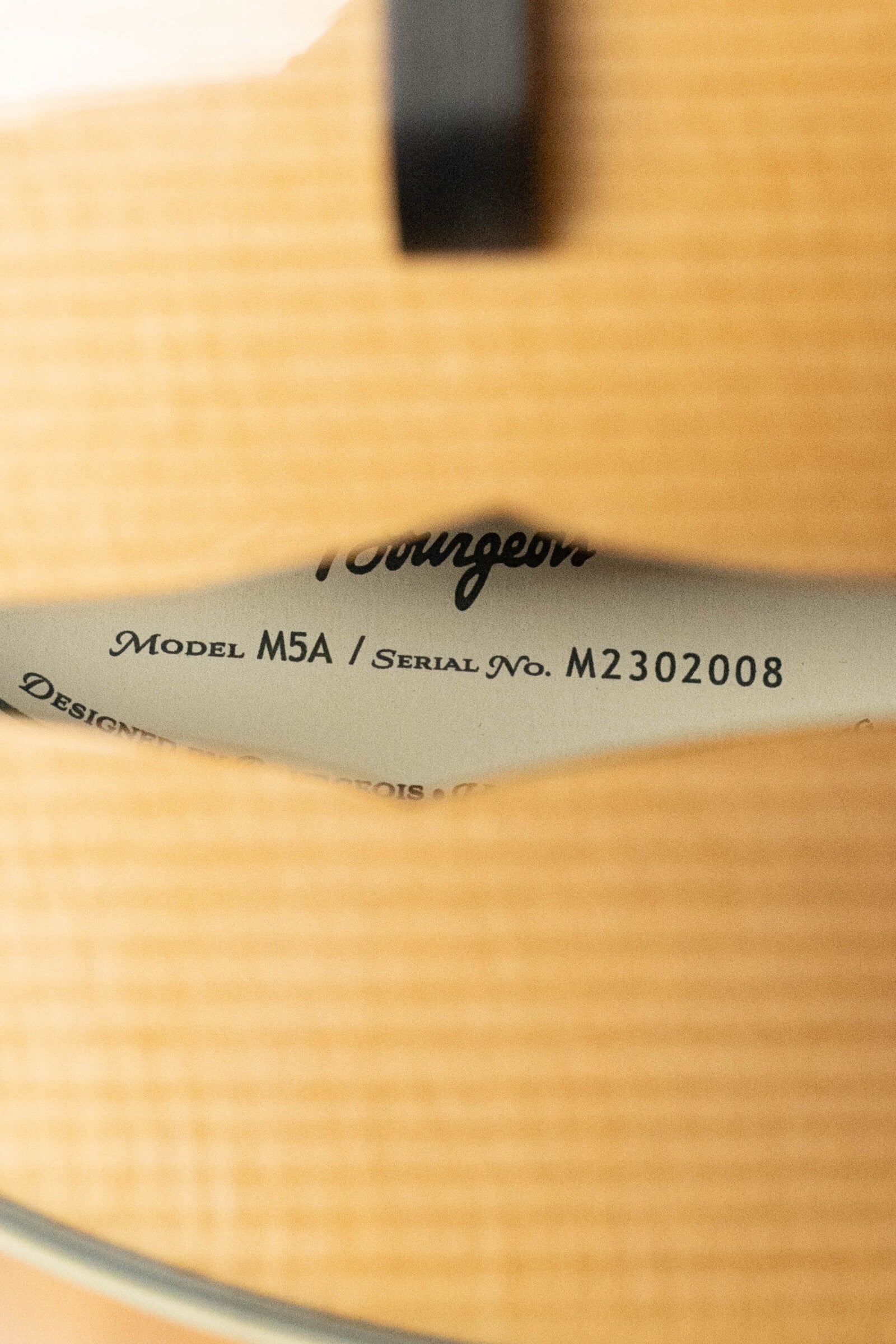 Bourgeois M5-A Adirondack/Maple A-Style Mandolin #2008