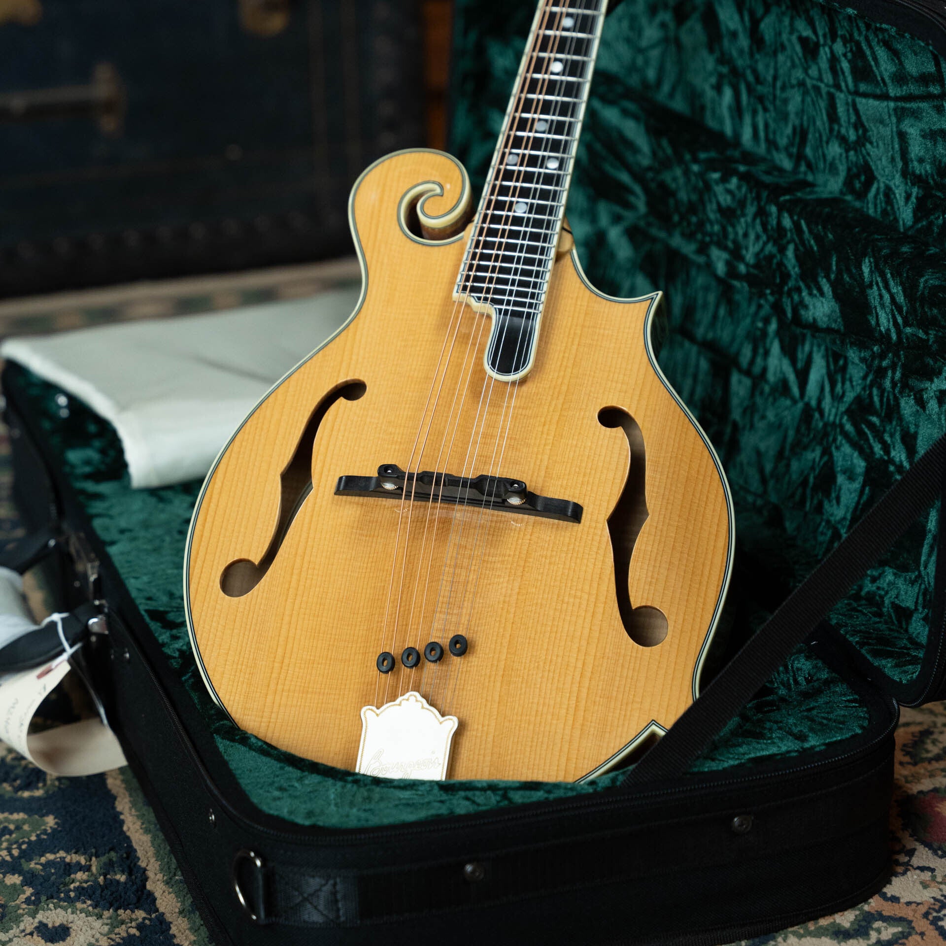 Bourgeois M5-F Aged-Tone Adirondack/Maple F-Style Mandolin #9012