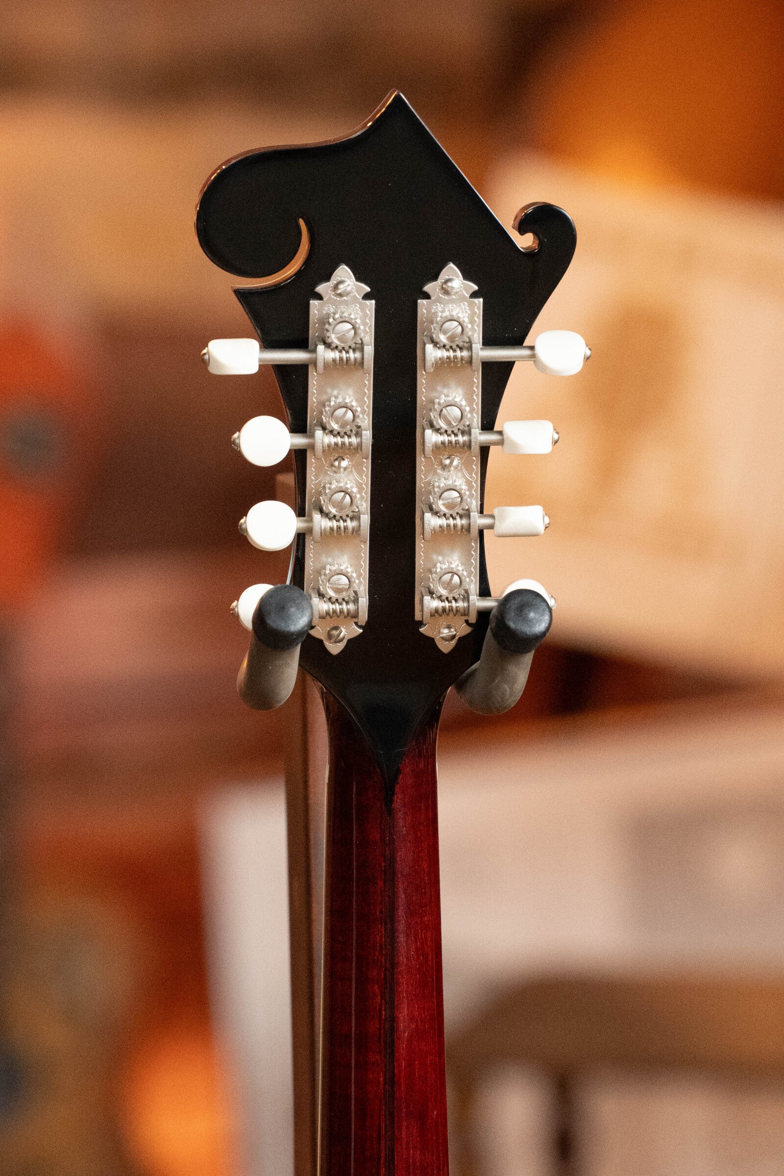 Bourgeois M5-F-BT Aged-Tone Adirondack/Maple Black Top F-Style Mandolin #6115