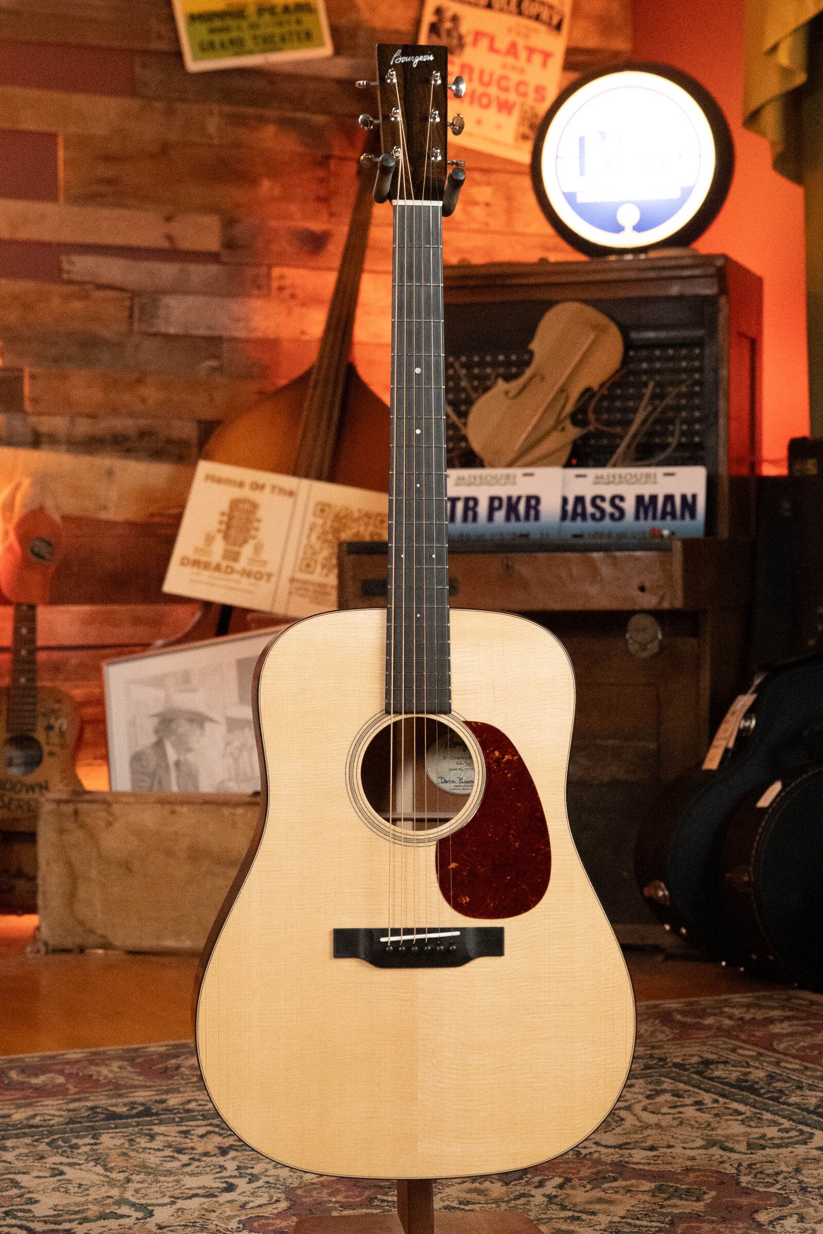 Bourgeois PSCB-D-S Professional Series Country Boy Sitka/Mahogany Dreadnought Acoustic Guitar #1178