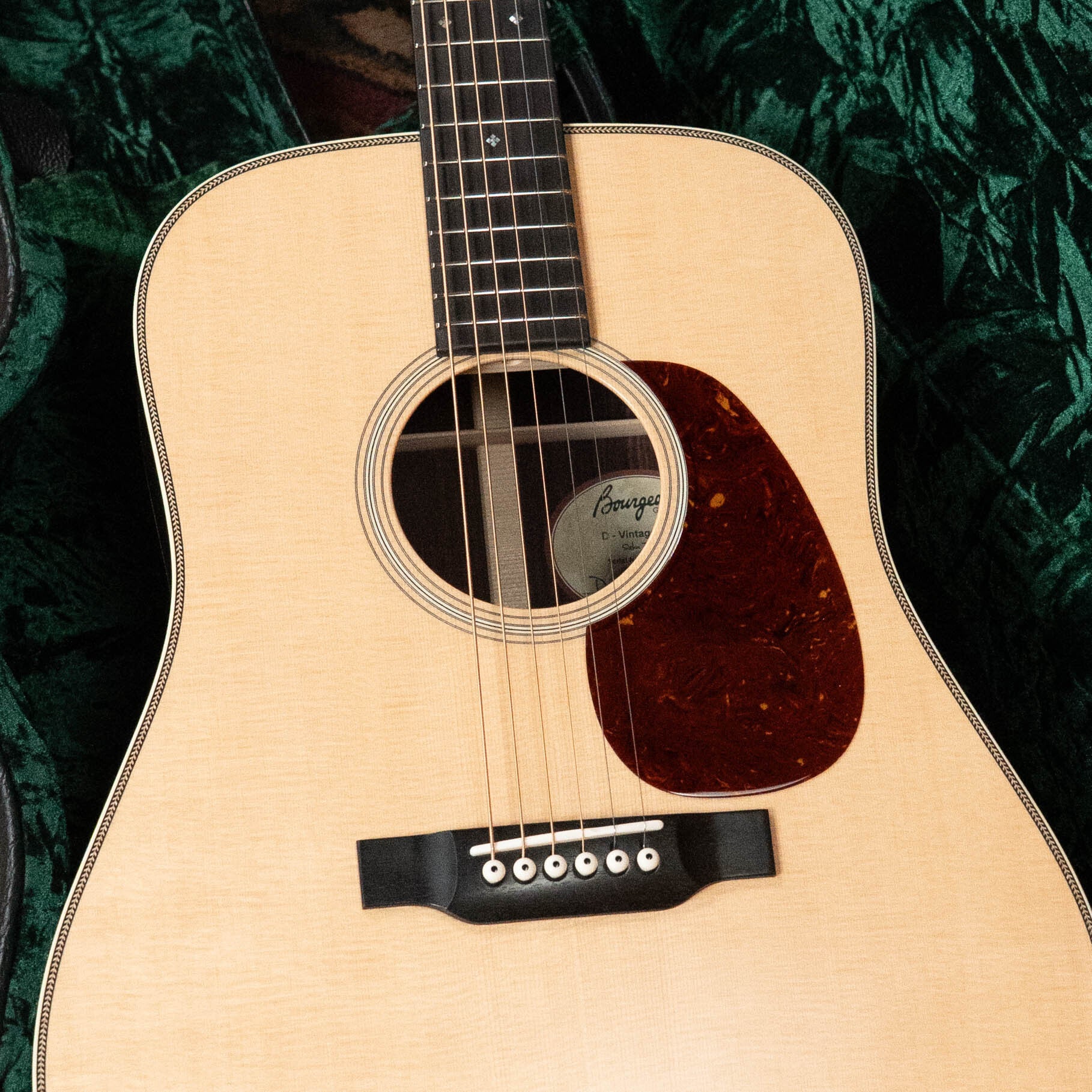 Bourgeois PSV-D-S Professional Series Sitka/Rosewood Vintage Satin Dreadnought Acoustic Guitar #1124