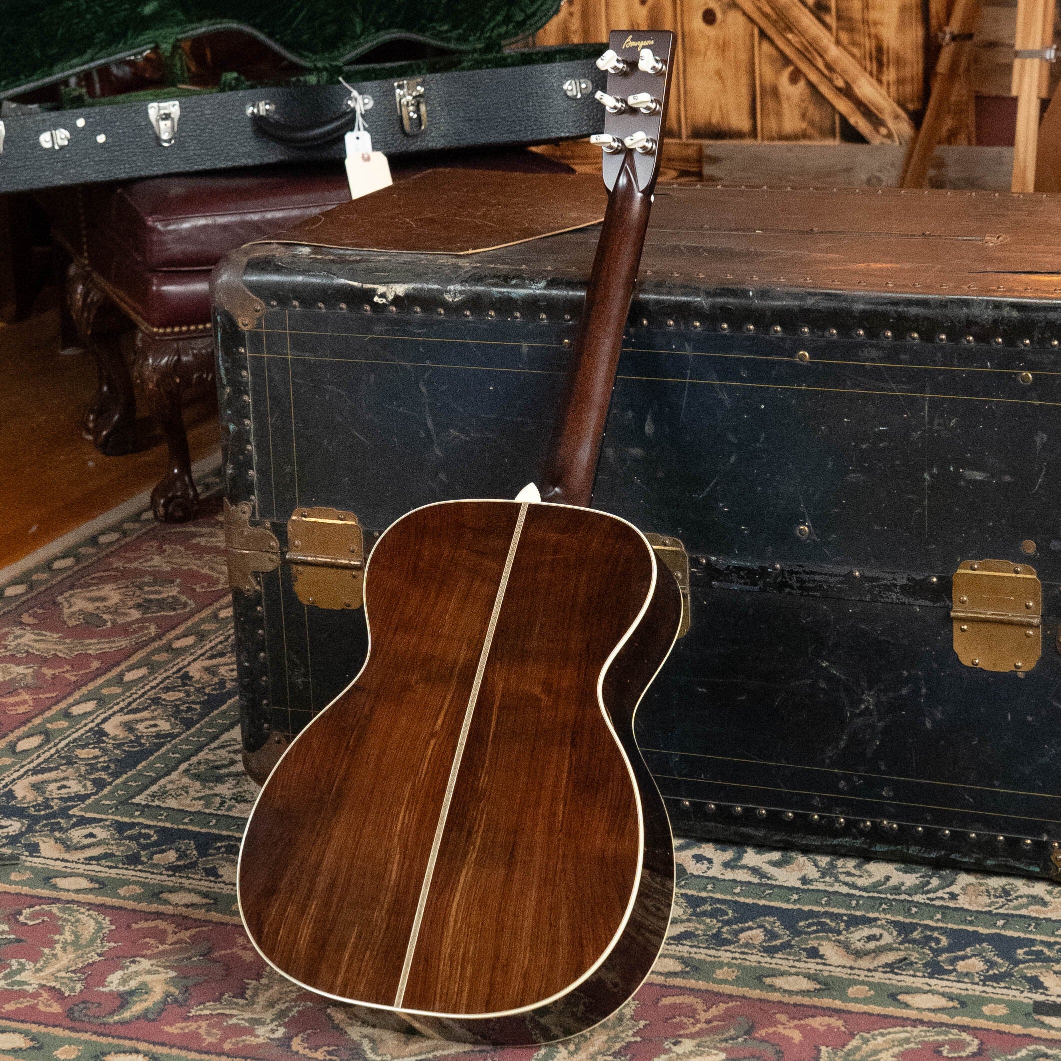 Bourgeois Vintage Heirloom Series HSV-OM T-Bar  Aged Tone Adirondack/Brazilian Rosewood Orchestra Model Acoustic Guitar #1098