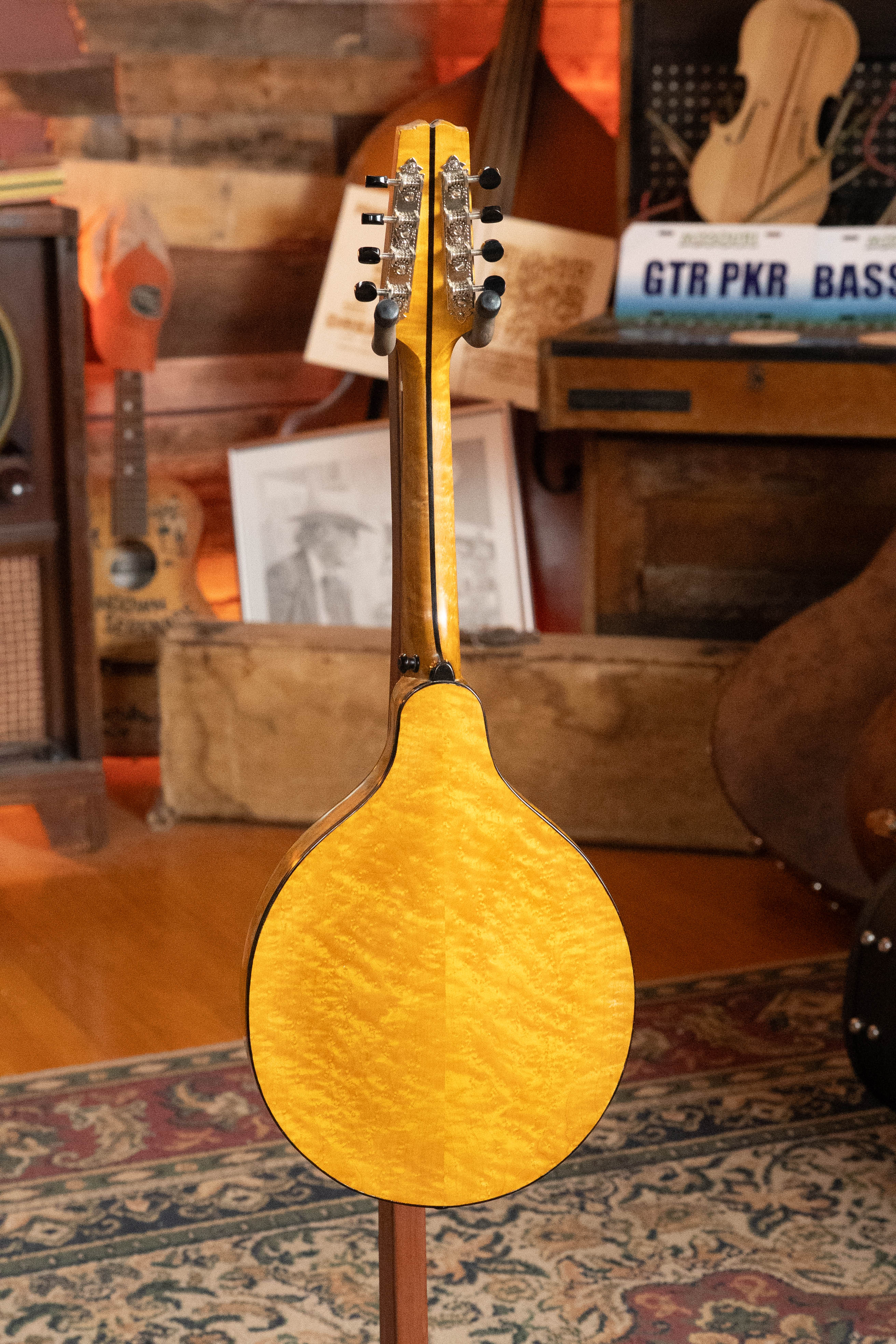 Boyd Blackbird Adirondack/Maple Black Lacquered A-Style Mandolin #0011