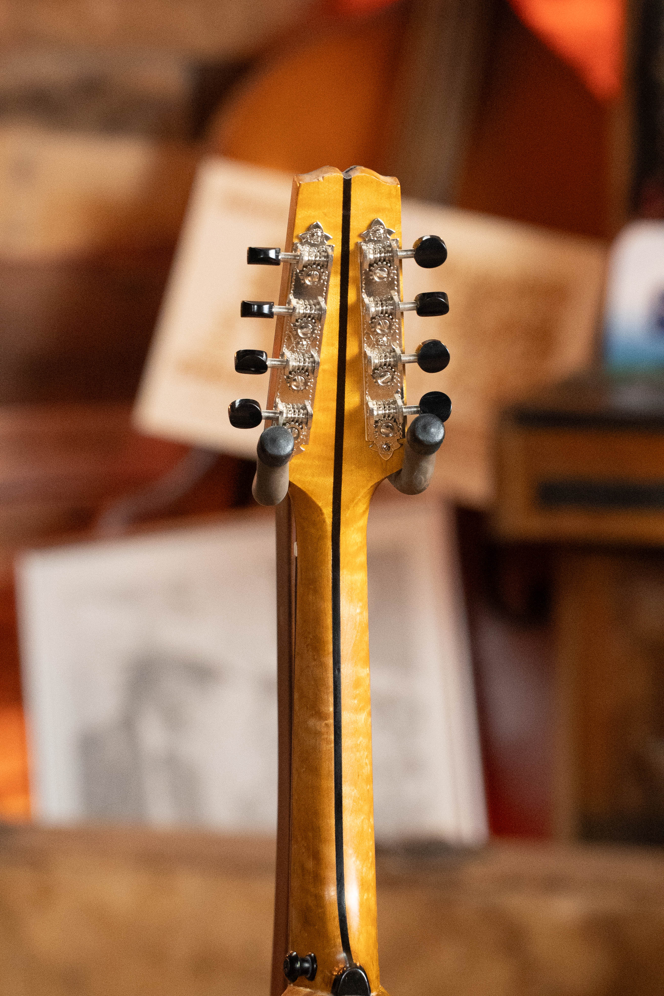 Boyd Blackbird Adirondack/Maple Black Lacquered A-Style Mandolin #0011