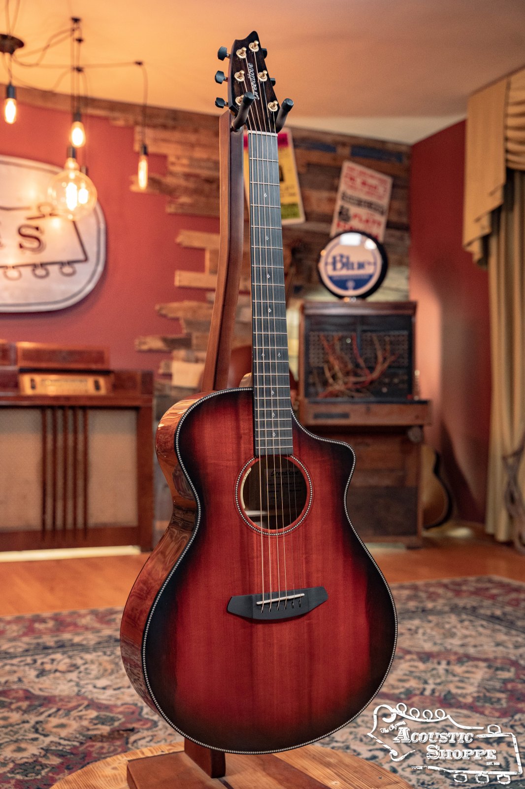*Dread-Not Certified Floor Model* Breedlove Oregon Series Limited Edition Oregon Concert All Myrtlewood Ember Acoustic Cutaway Guitar w/ LR Baggs Pickup #7903