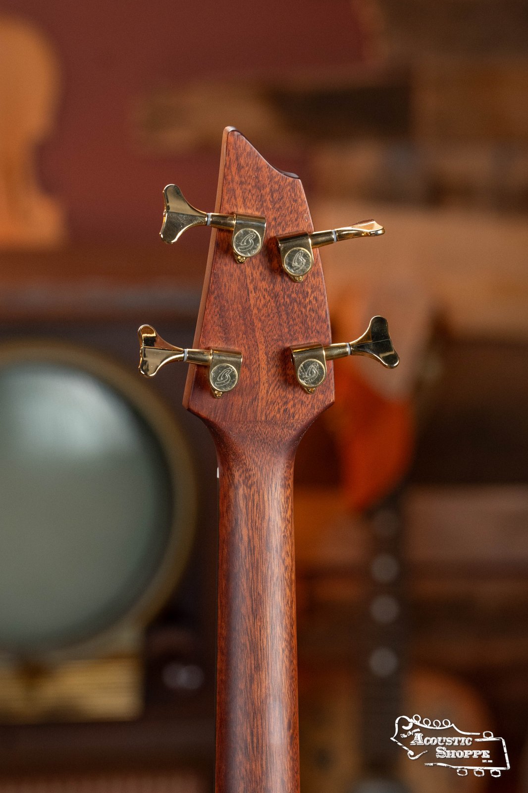 Breedlove Organic Solo Pro Concerto Red Cedar/African Mahogany Edgeburst Cutaway Acoustic Bass w/ Fishman Pickup #6054