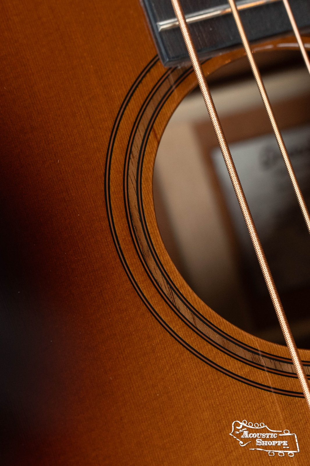 Breedlove Organic Solo Pro Concerto Red Cedar/African Mahogany Edgeburst Cutaway Acoustic Bass w/ Fishman Pickup #6054