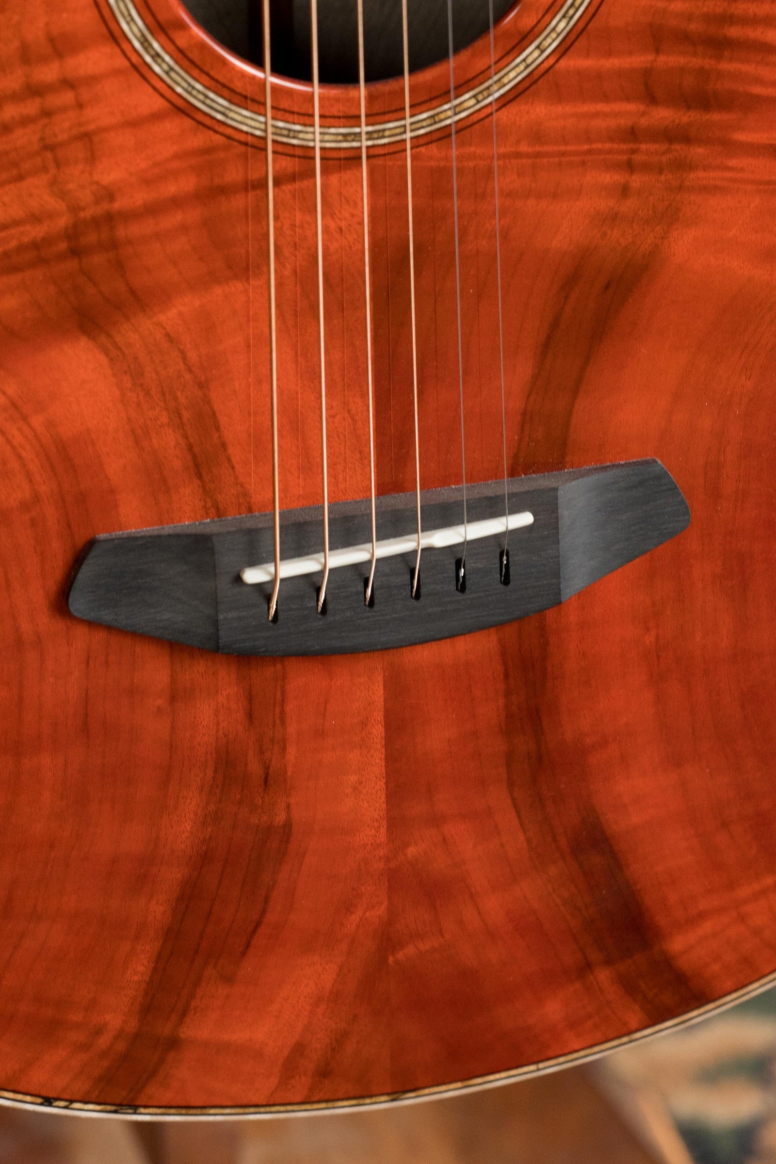 *Dread-Not Certified Floor Model* Breedlove Tom Bedell's Blues Orange Vintage Edition All Myrtlewood Concertina Cutaway Acoustic Guitar w/ LR Baggs M1 Pickup #9079