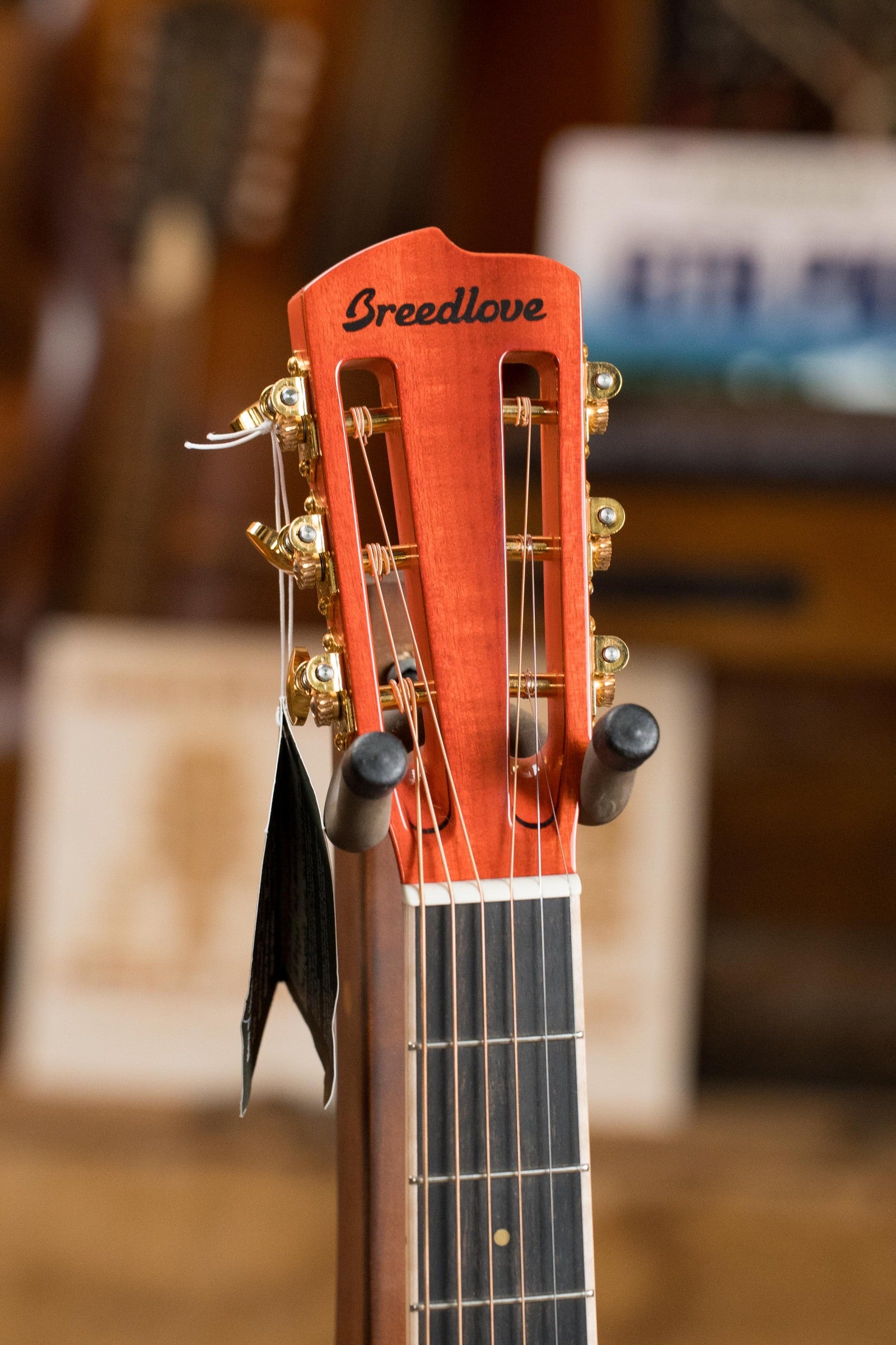 *Dread-Not Certified Floor Model* Breedlove Tom Bedell's Blues Orange Vintage Edition All Myrtlewood Concertina Cutaway Acoustic Guitar w/ LR Baggs M1 Pickup #9079