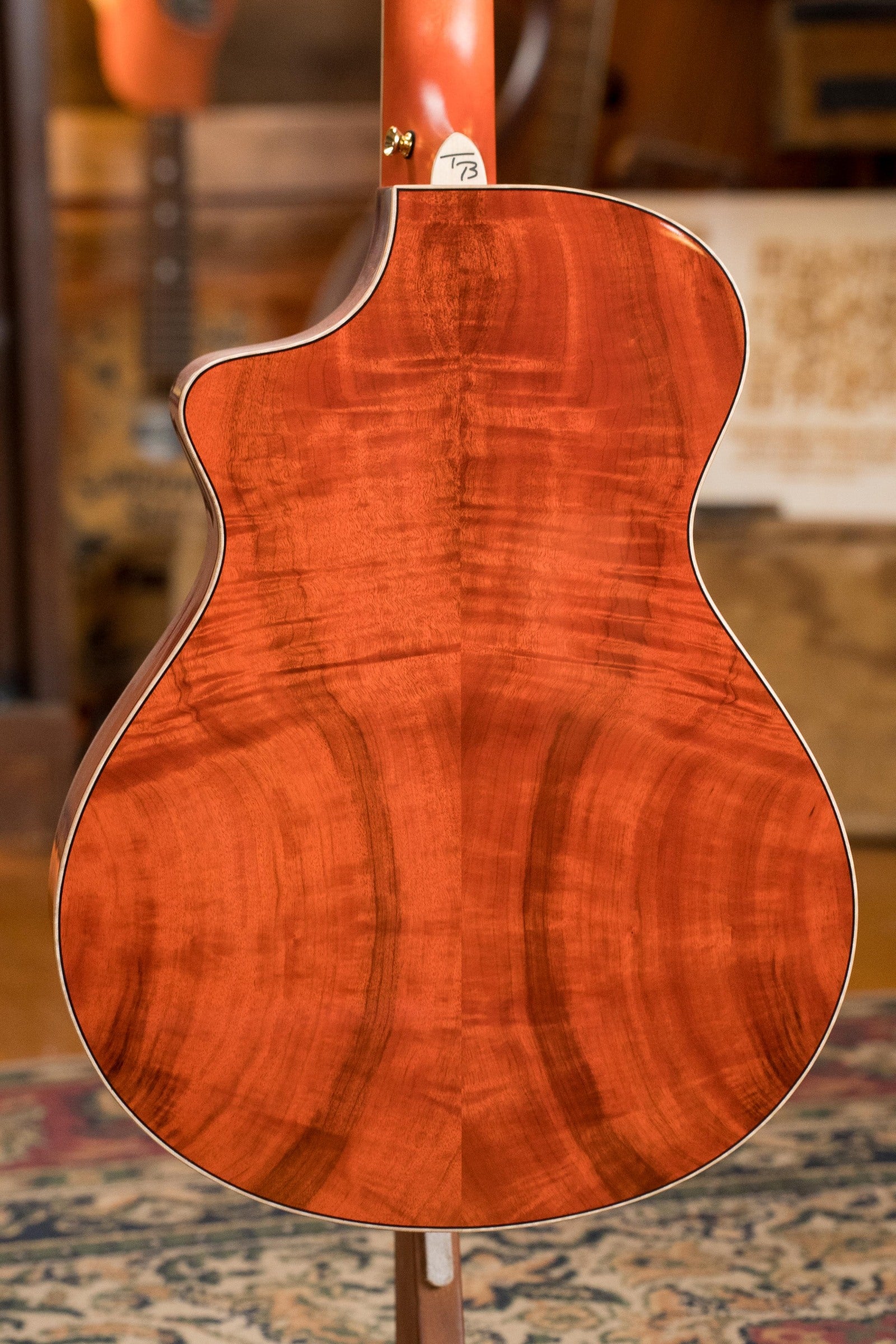 *Dread-Not Certified Floor Model* Breedlove Tom Bedell's Blues Orange Vintage Edition All Myrtlewood Concertina Cutaway Acoustic Guitar w/ LR Baggs M1 Pickup #9079