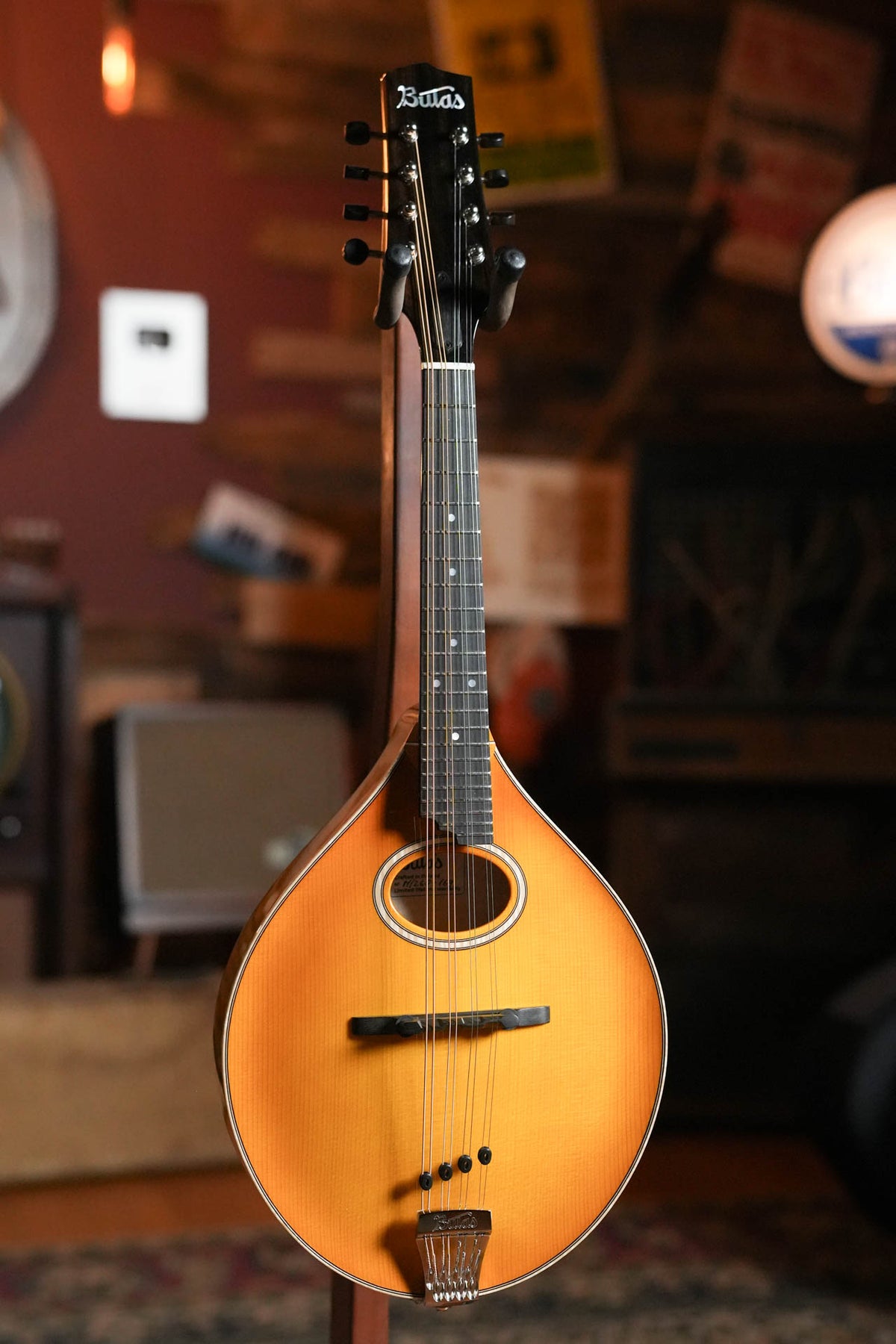 Bulas Blonde A-Style Oval Hole Mandolin #4169