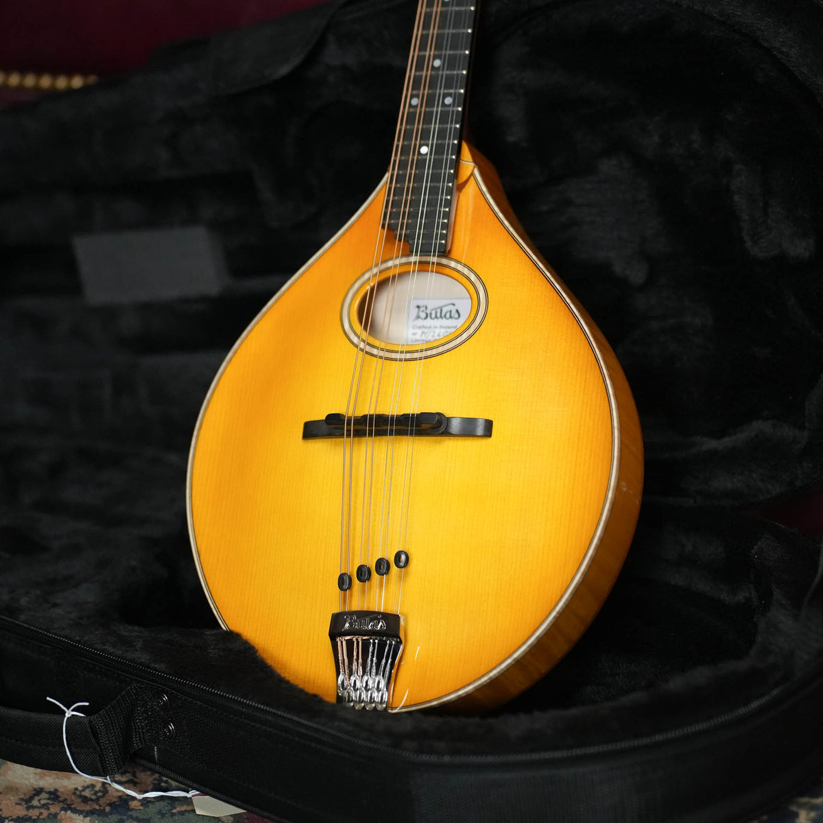 Bulas Blonde A-Style Oval Hole Mandolin #4169