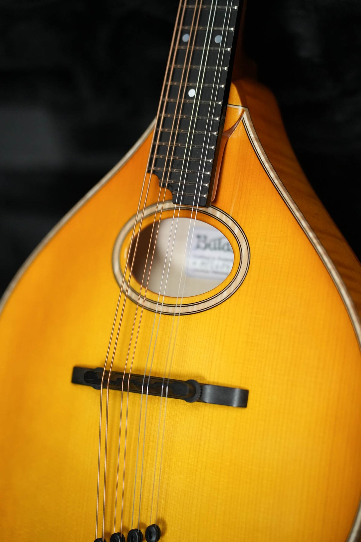 Bulas Blonde A-Style Oval Hole Mandolin #4169