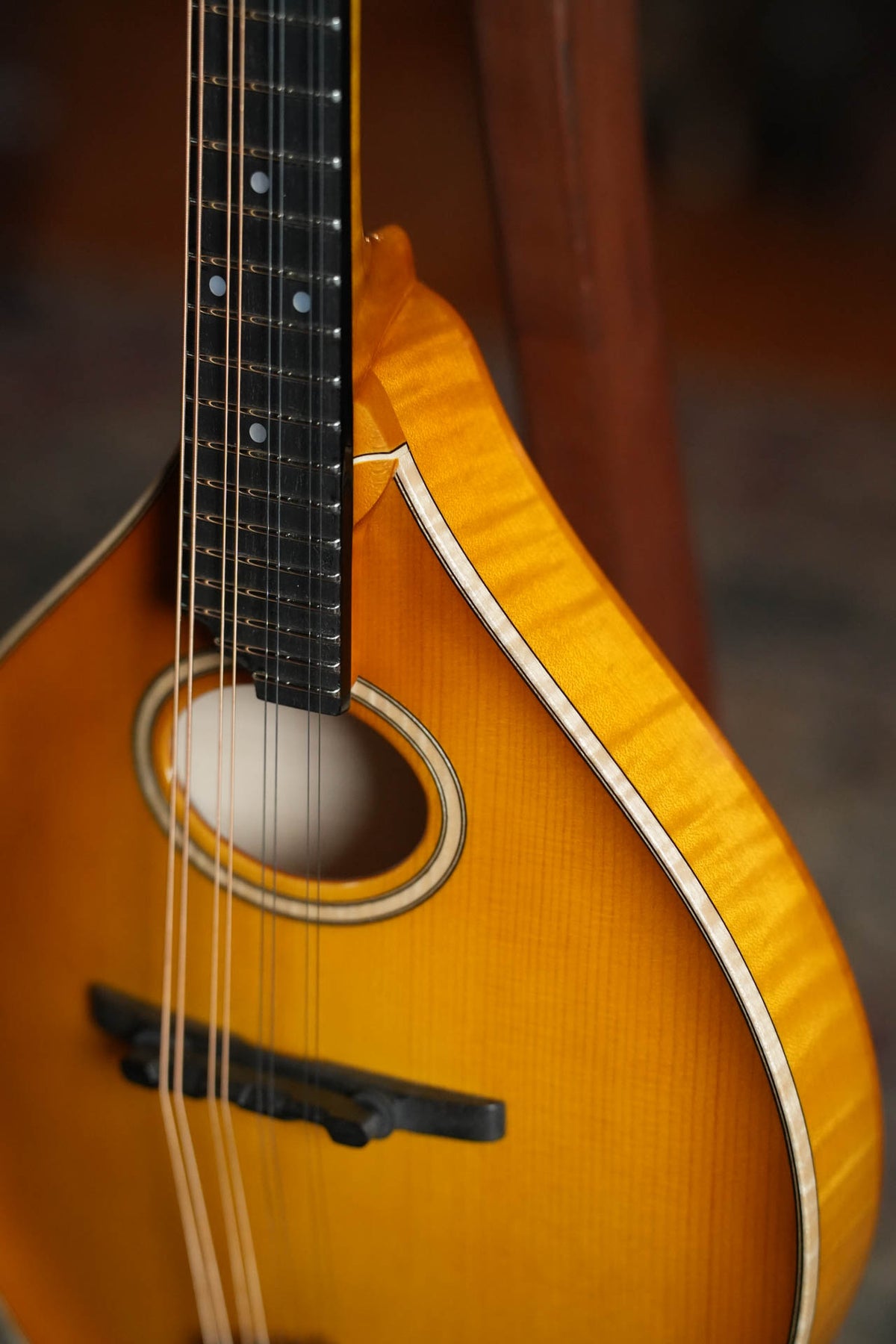 Bulas Blonde A-Style Oval Hole Mandolin #4169