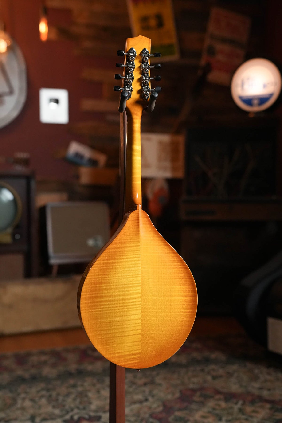 Bulas Blonde A-Style Oval Hole Mandolin #4169