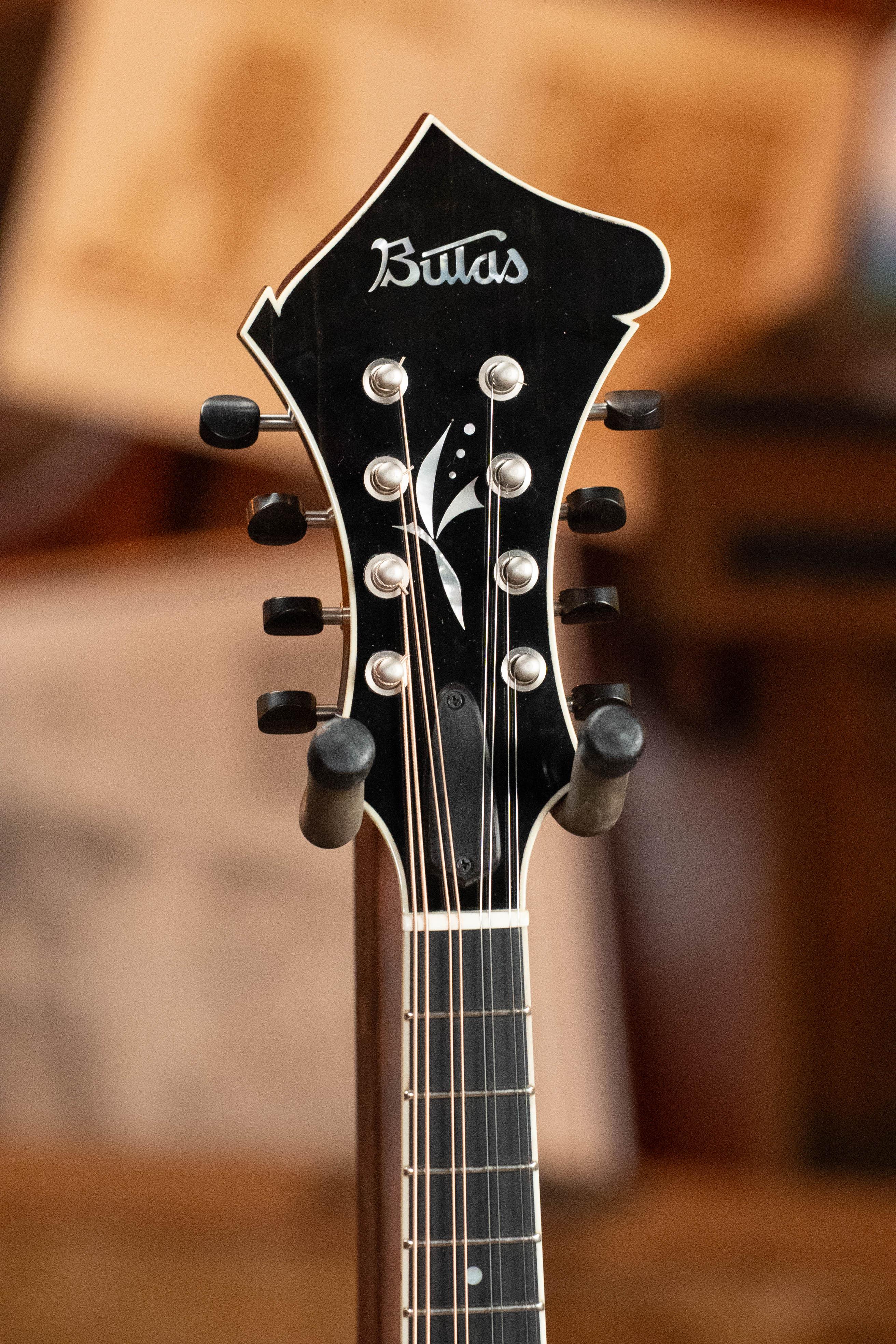 Bulas Carpathian Spruce/Curly Maple Gloss Tobacco Sunburst F-Style Mandolin #6116