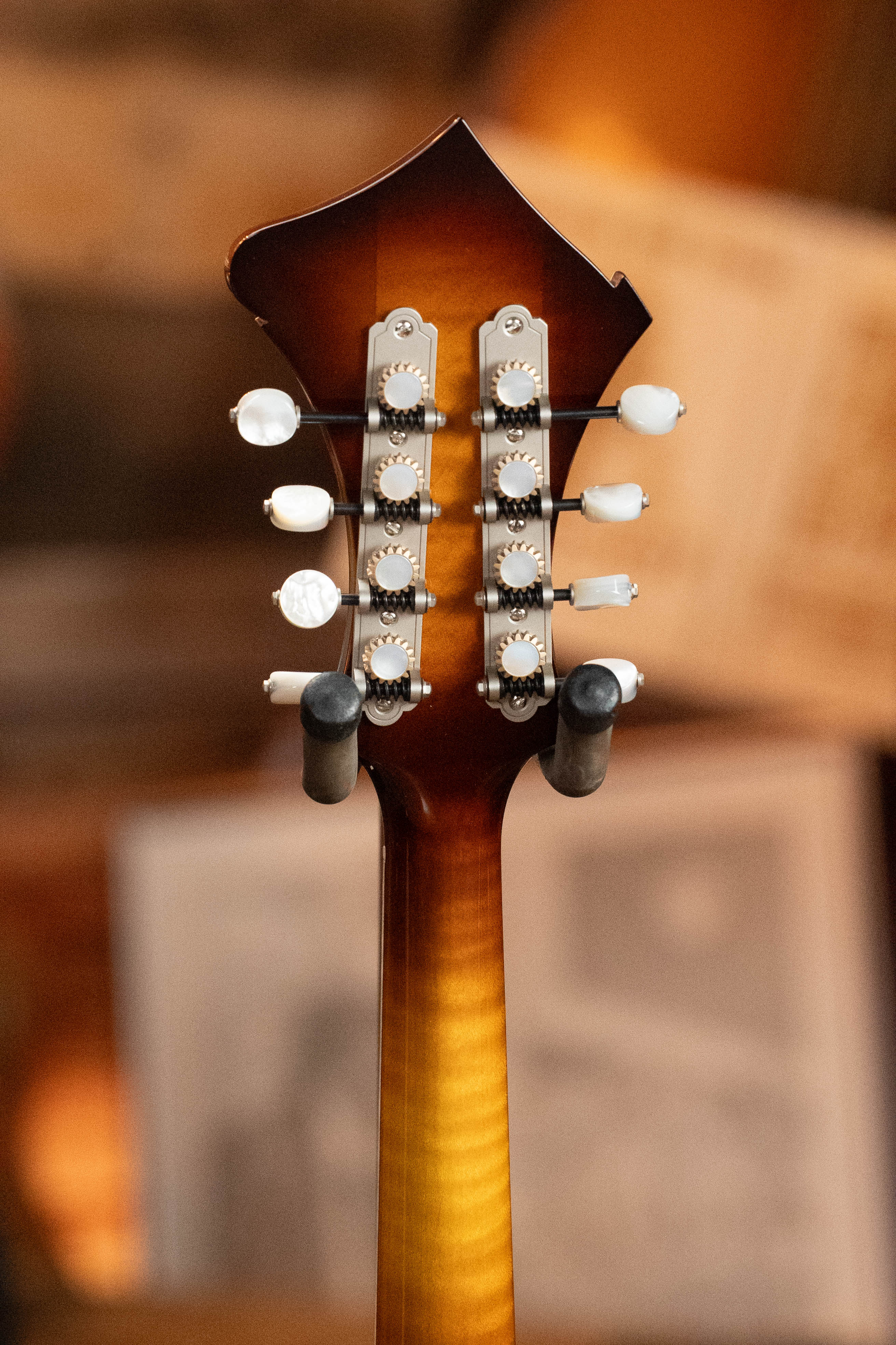Bulas Carpathian Spruce/Curly Maple Persephone Cremona Sunburst F-Style Mandolin #7125