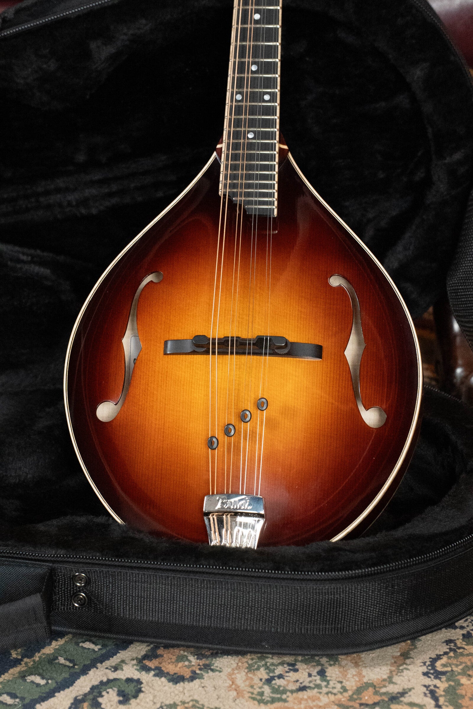 Bulas "Artemis" Carpathian Spruce/Curly Maple Cremona Sunburst A Style Mandolin #9135
