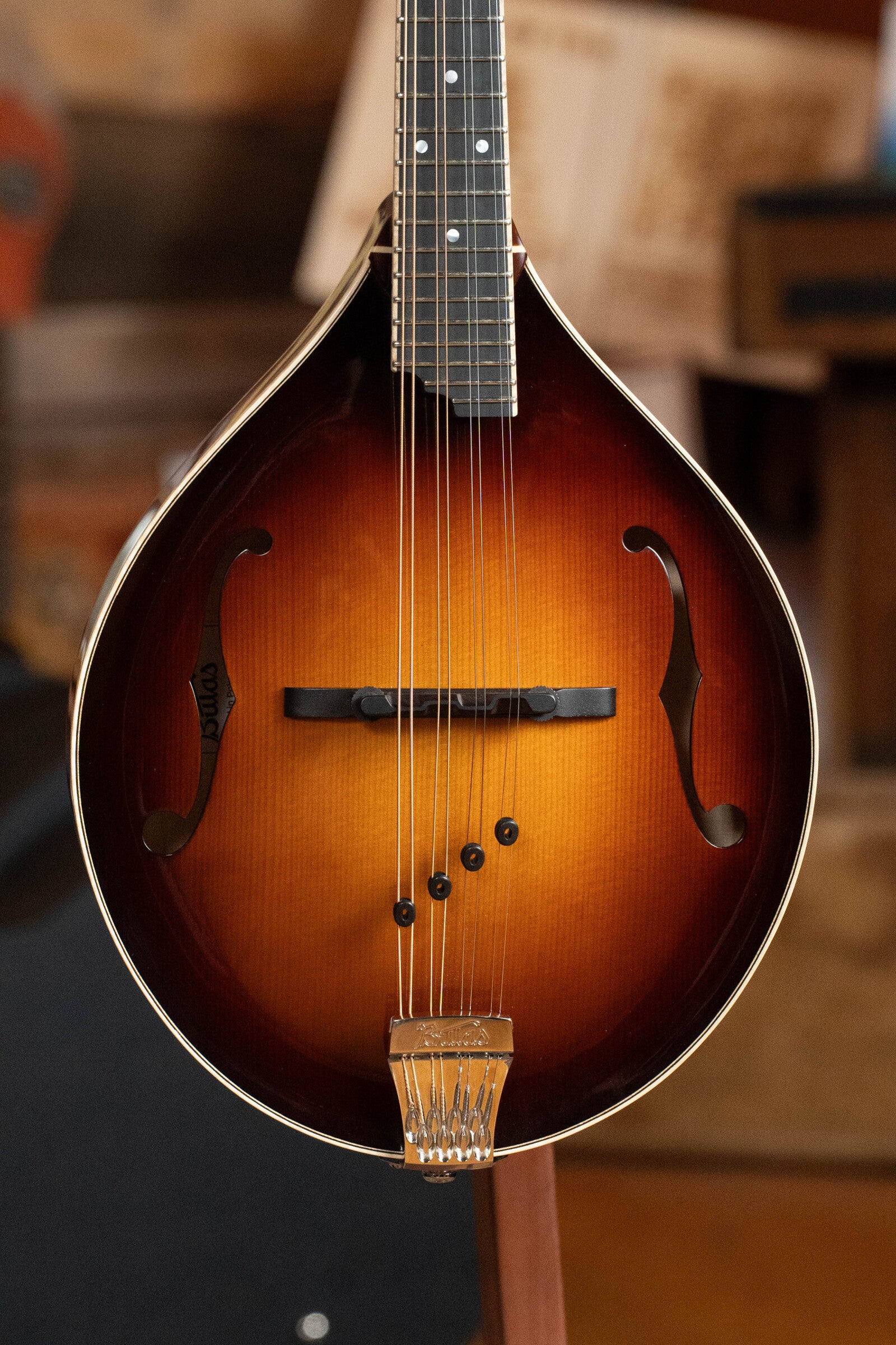 Bulas "Artemis" Carpathian Spruce/Curly Maple Cremona Sunburst A Style Mandolin #9135