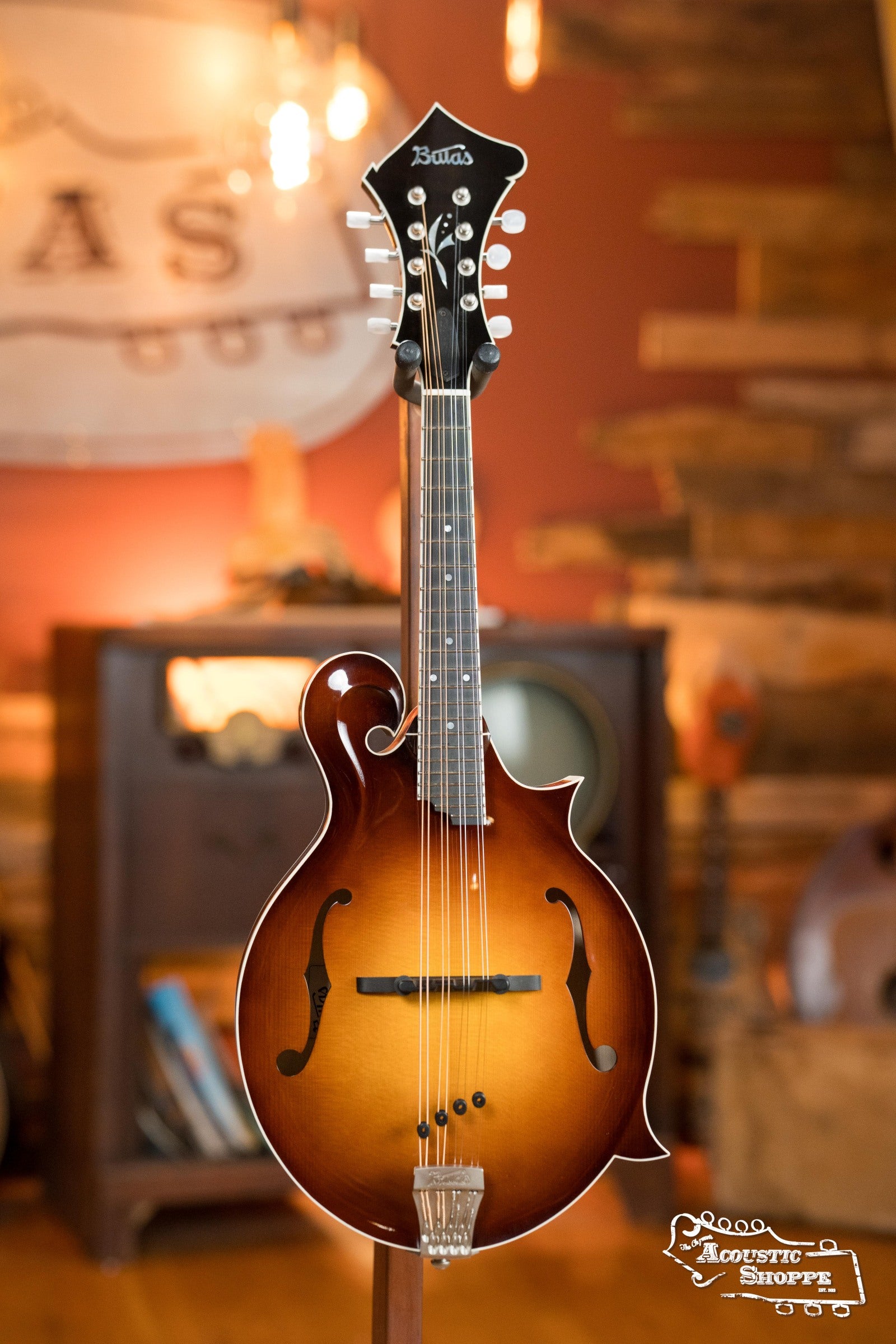 Bulas Carpathian Spruce/Curly Maple Cremona Sunburst F-Style Mandolin #0772