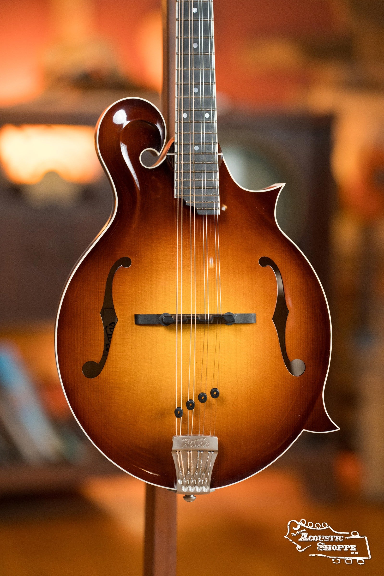 Bulas Carpathian Spruce/Curly Maple Cremona Sunburst F-Style Mandolin #0772