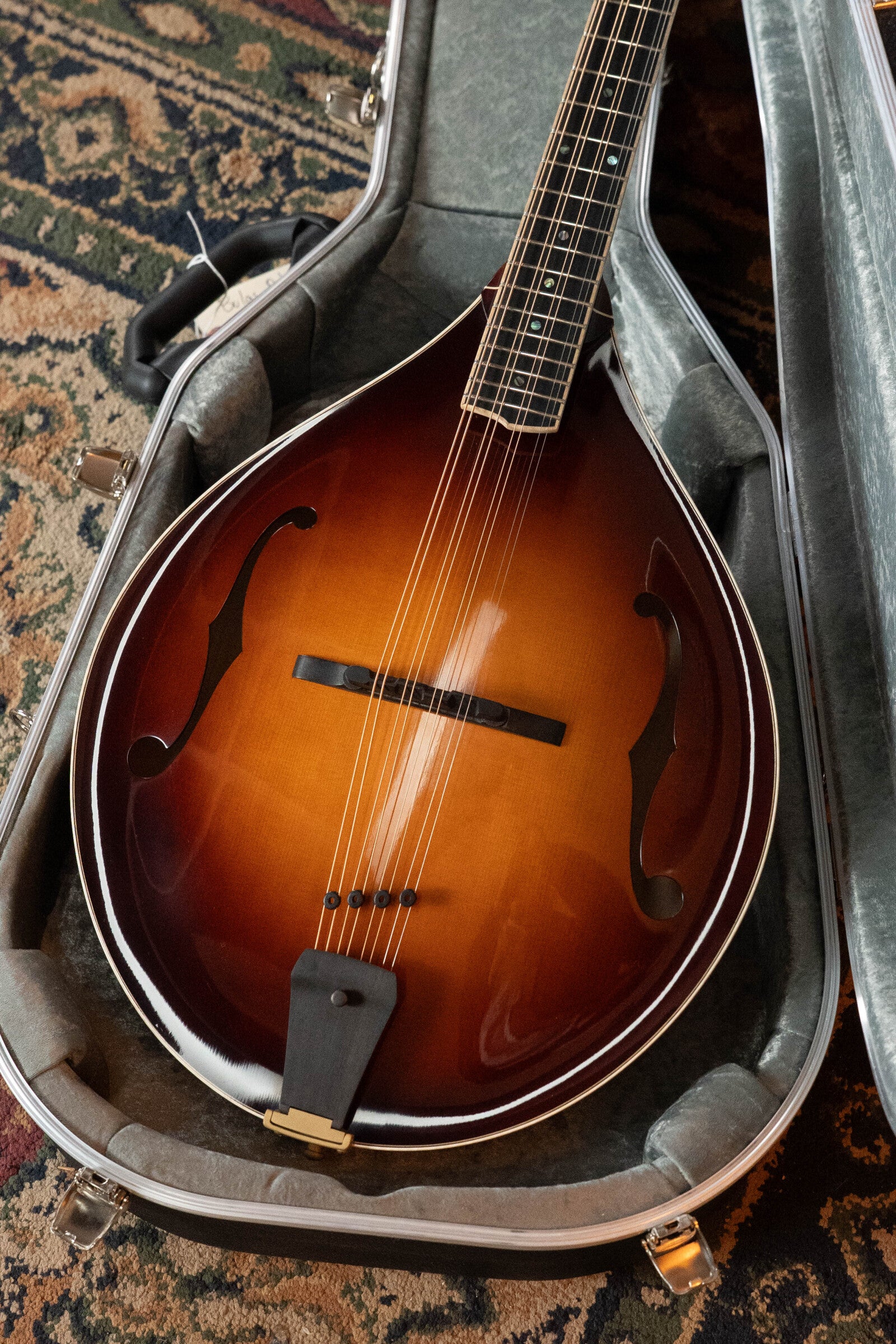 Bulas Carpathian Spruce/Curly Maple Cremona Sunburst Octave Mandolin #8132