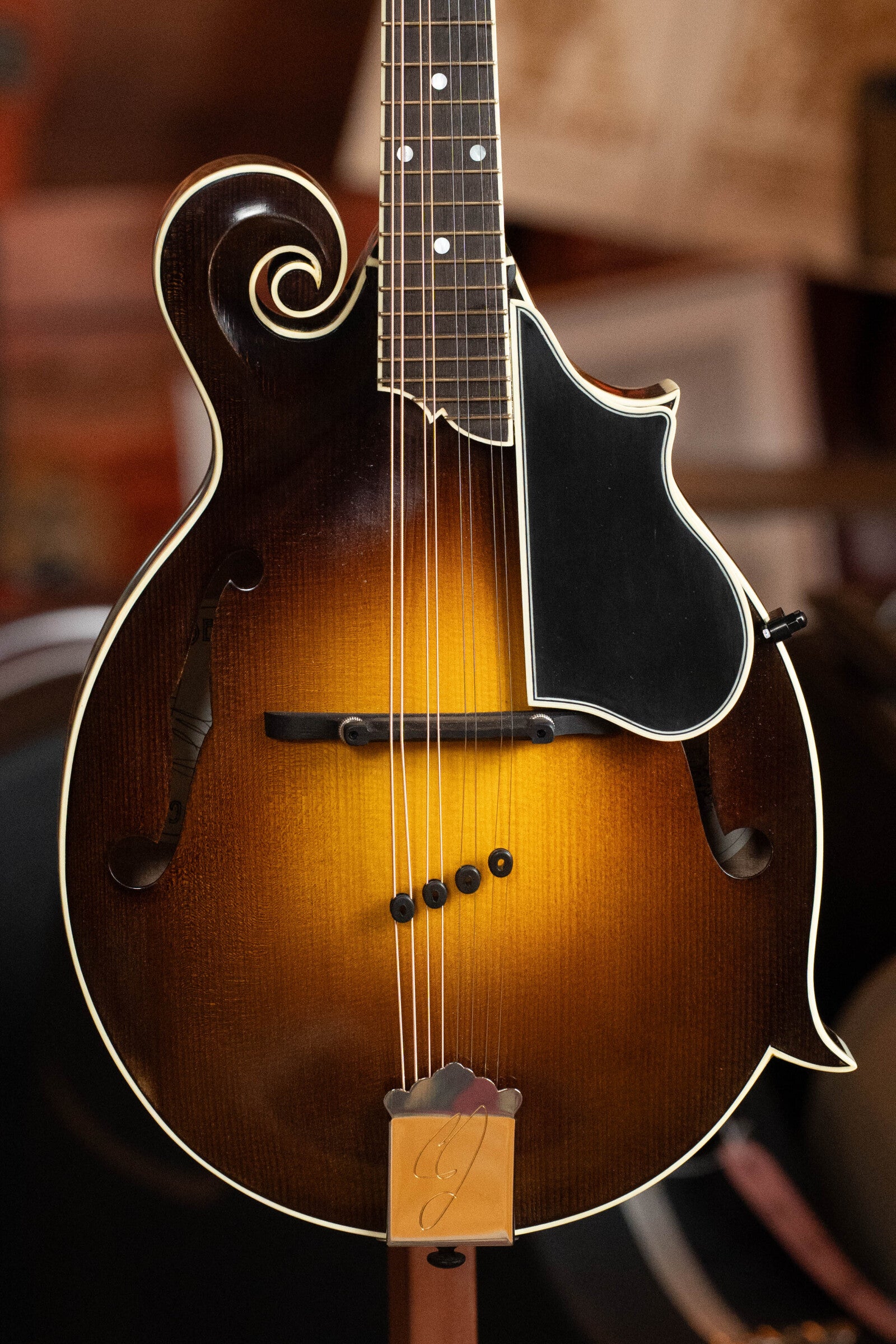 Cedar Mountain Lewandowski 2025 Red Spruce/Big Leaf Maple F-Style Mandolin w/Tobacco Sunburst #5080