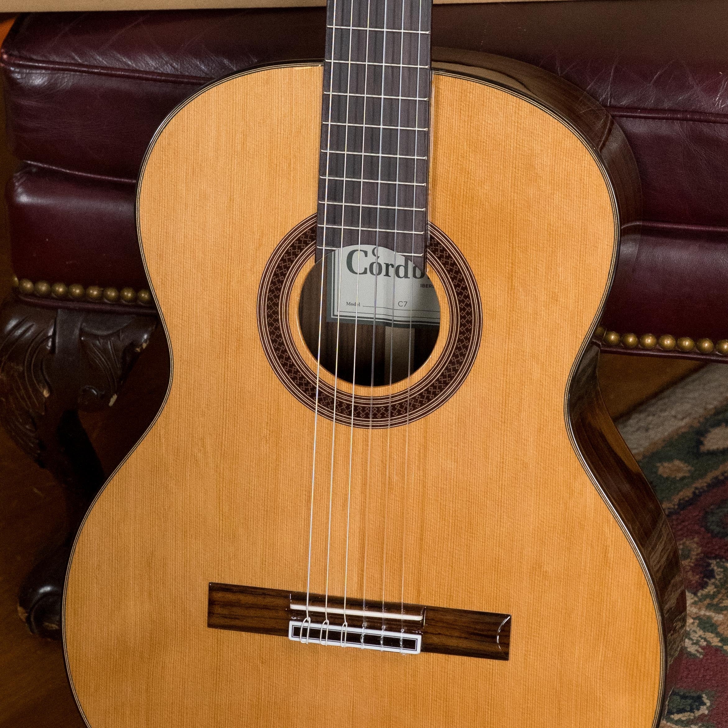 Cordoba C7 CD Red Cedar/Rosewood Nylon String Acoustic Guitar #0495