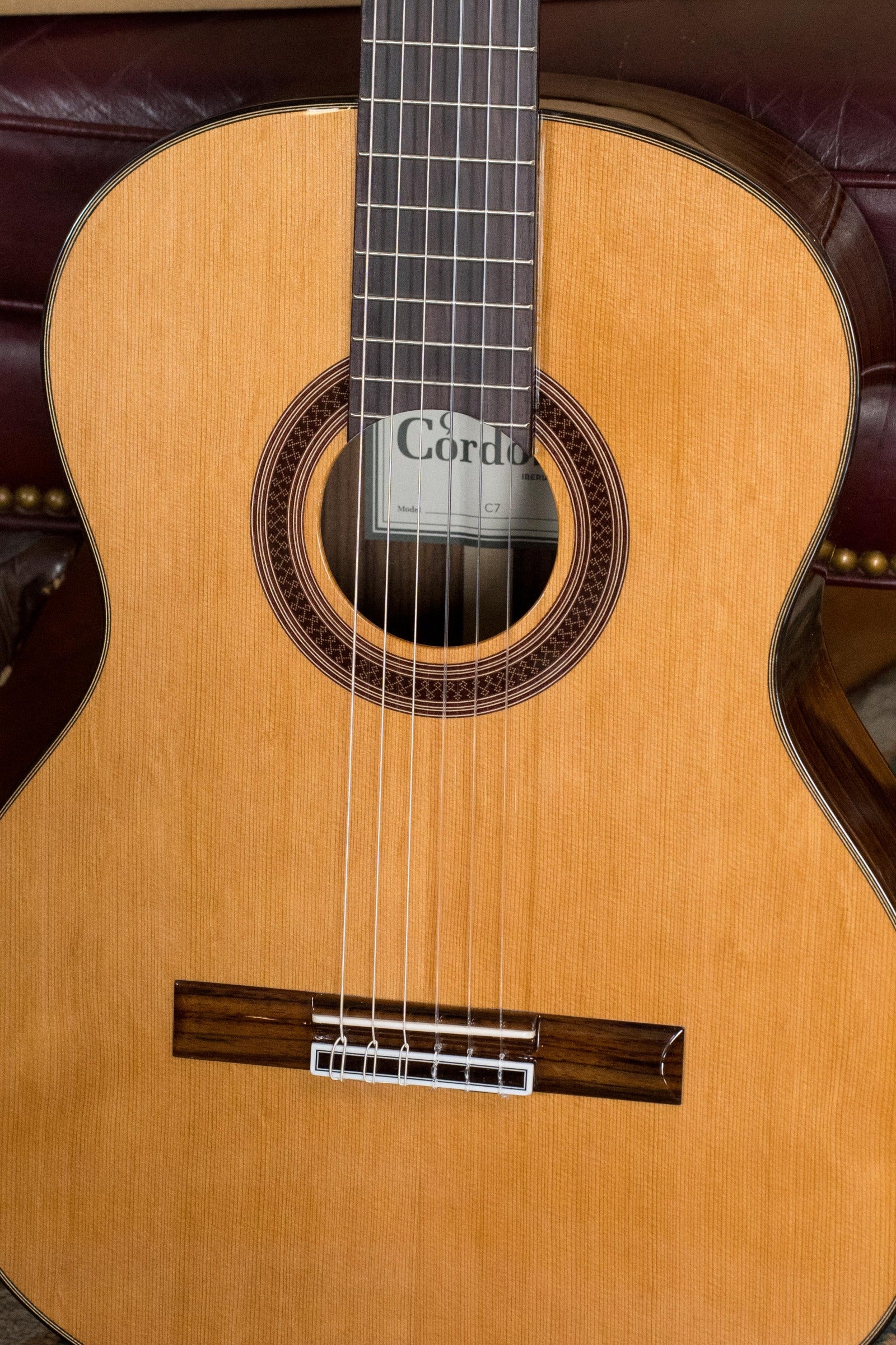 Cordoba C7 CD Red Cedar/Rosewood Nylon String Acoustic Guitar #0495