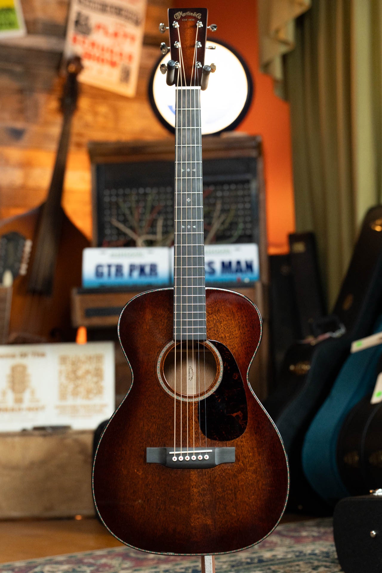 Martin Custom Shop O-17 Style Deep Body All Mahogany 14th Fret Acoustic Guitar #1369