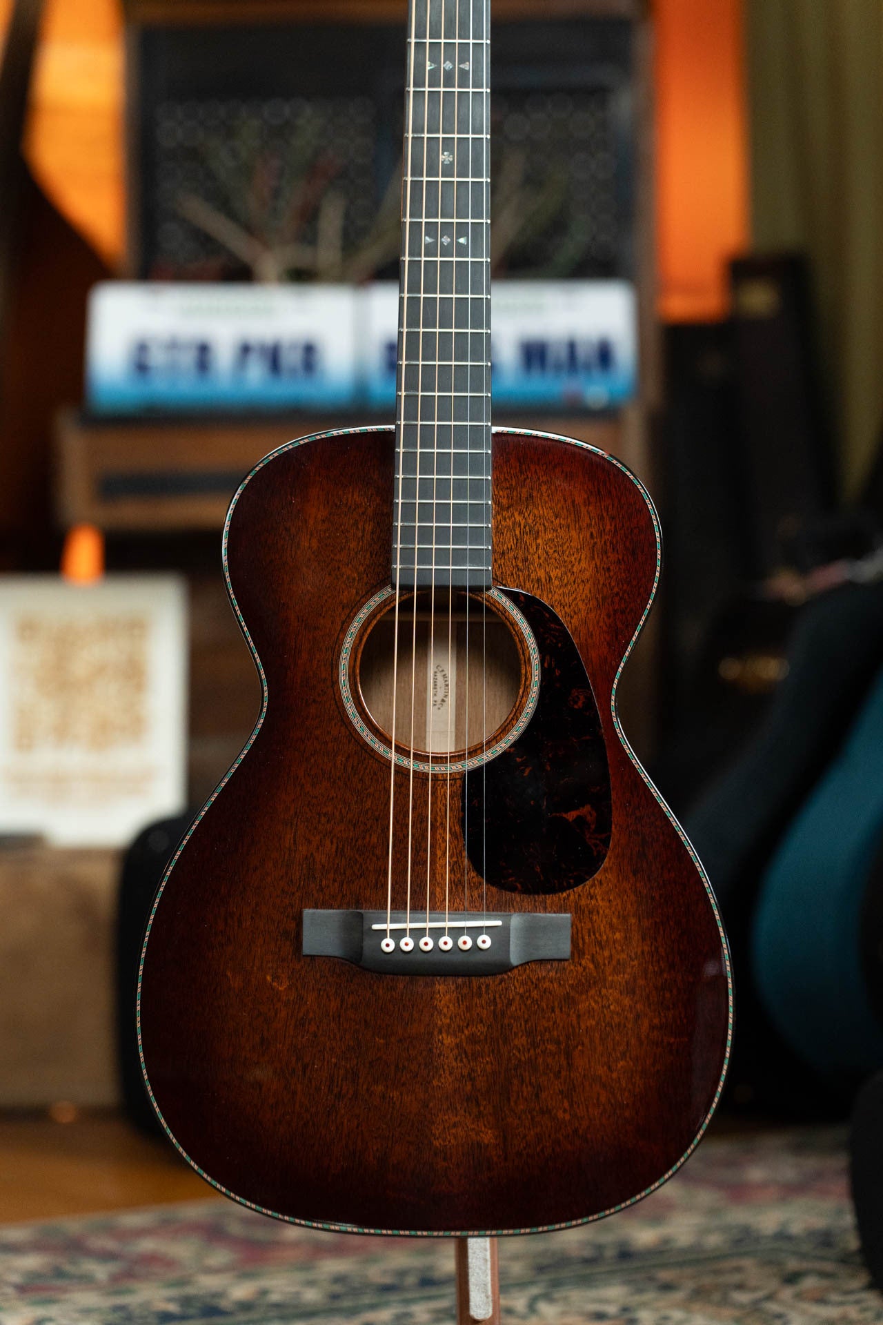 Martin Custom Shop O-17 Style Deep Body All Mahogany 14th Fret Acoustic Guitar #1369